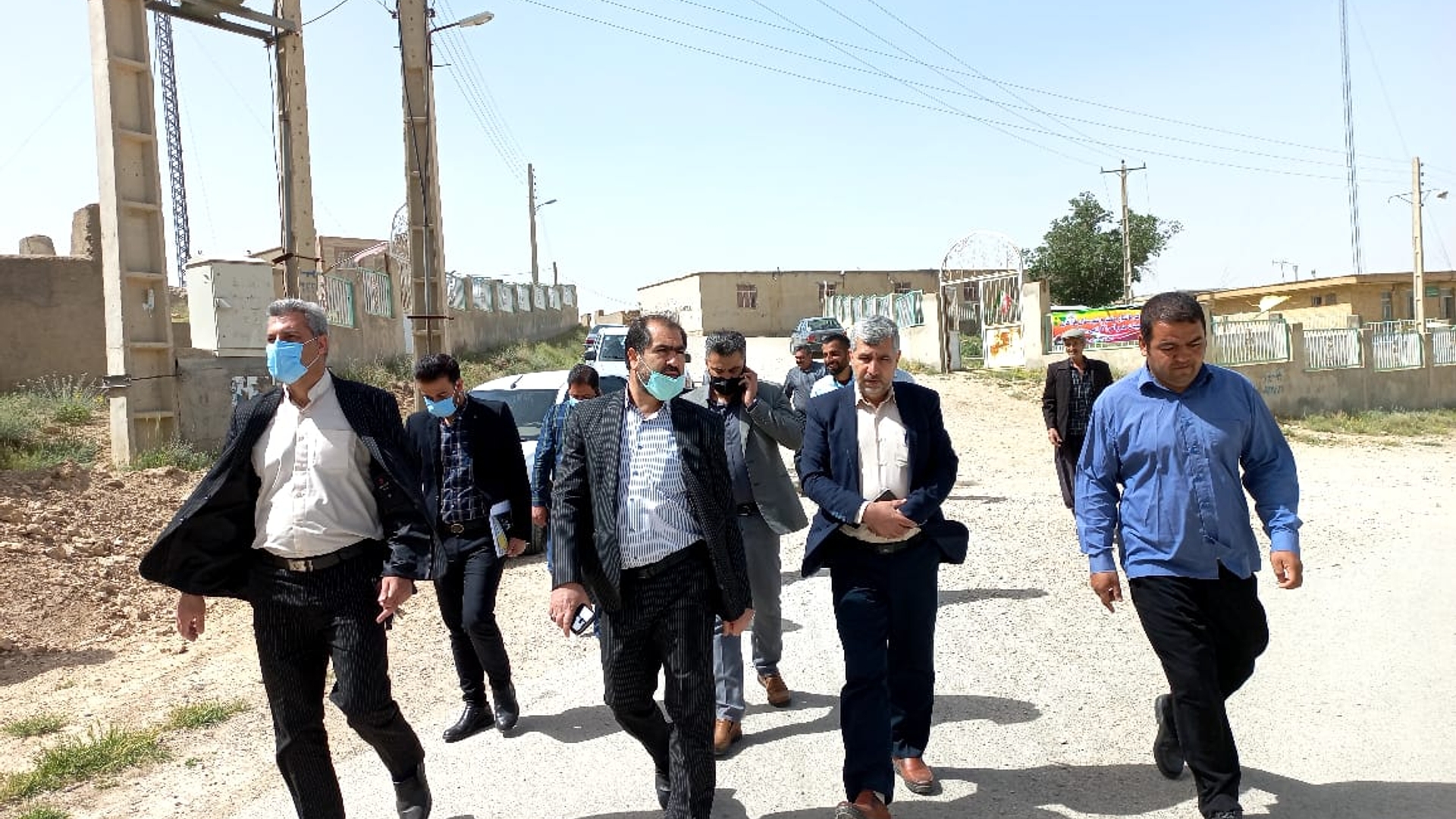 بررسی مشکلات روستای رکین