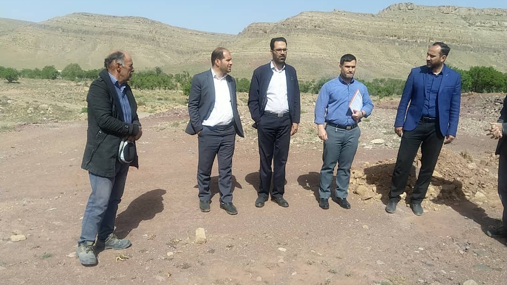 بررسی میدانی ایستگاه اقلیم شناسی در جاسب دلیجان