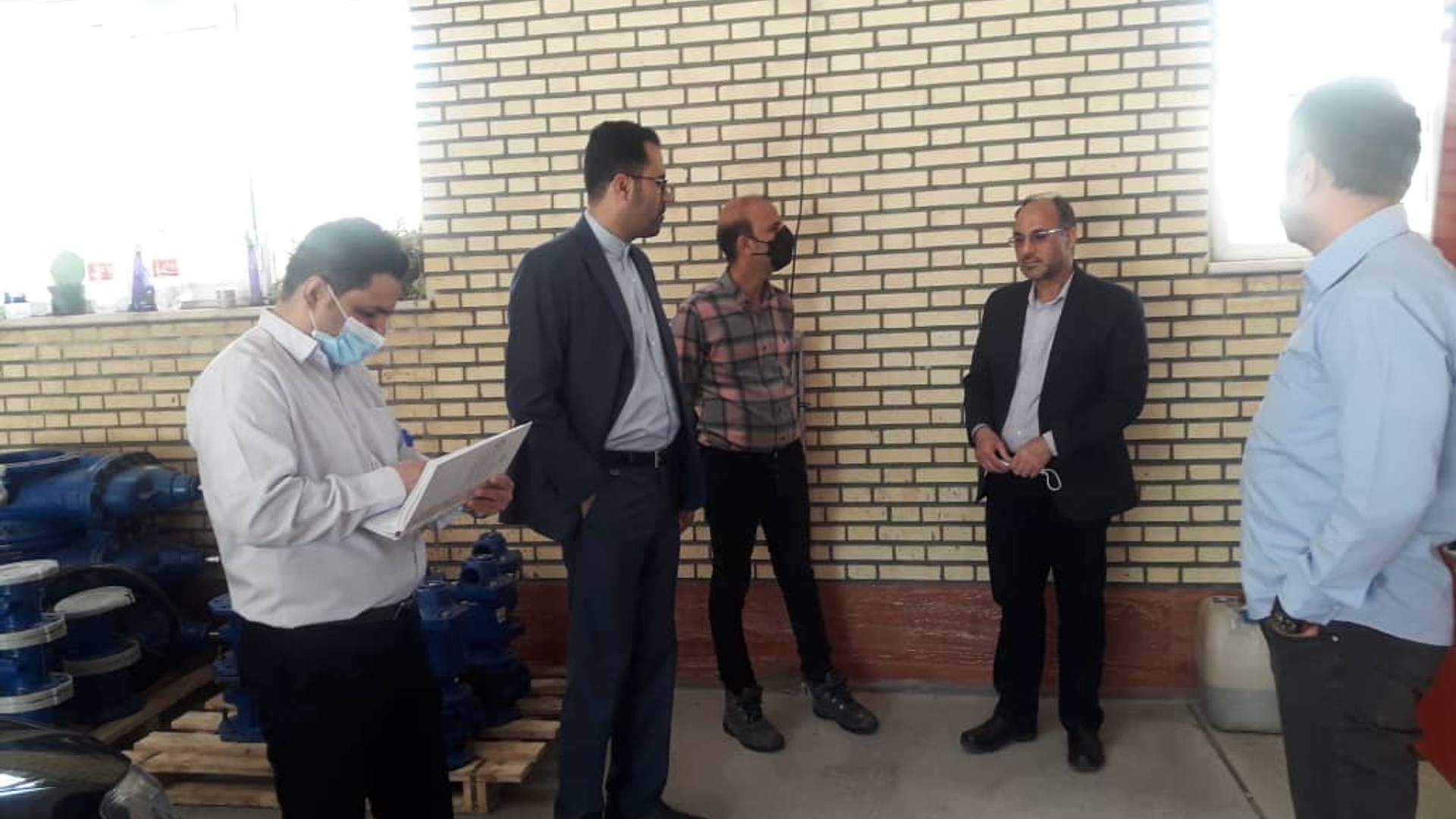 بازدید از مرکز آتش نشانی شهرک صنعتی شهید حبیبی نخجیروان شهرستان محلات