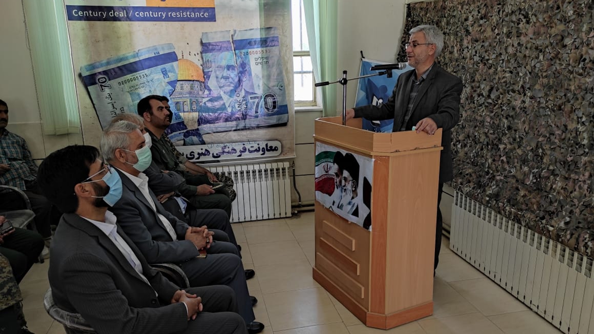 رزمایش بیت المقدس گردان حوزه حضرت خاتم الانبیاء (ص) شهرستان خمین برگزار شد