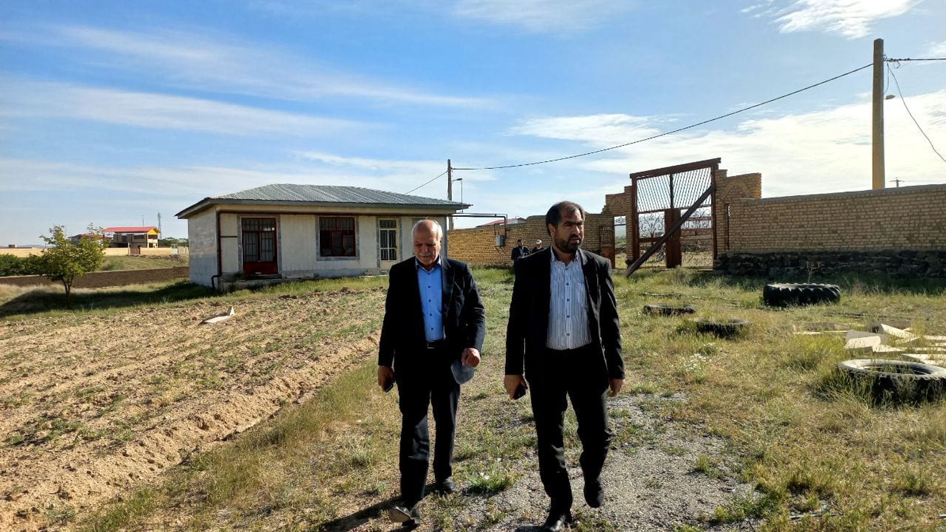 بازدید از مجتمع خیرساز روستای ماستر شهرستان فراهان