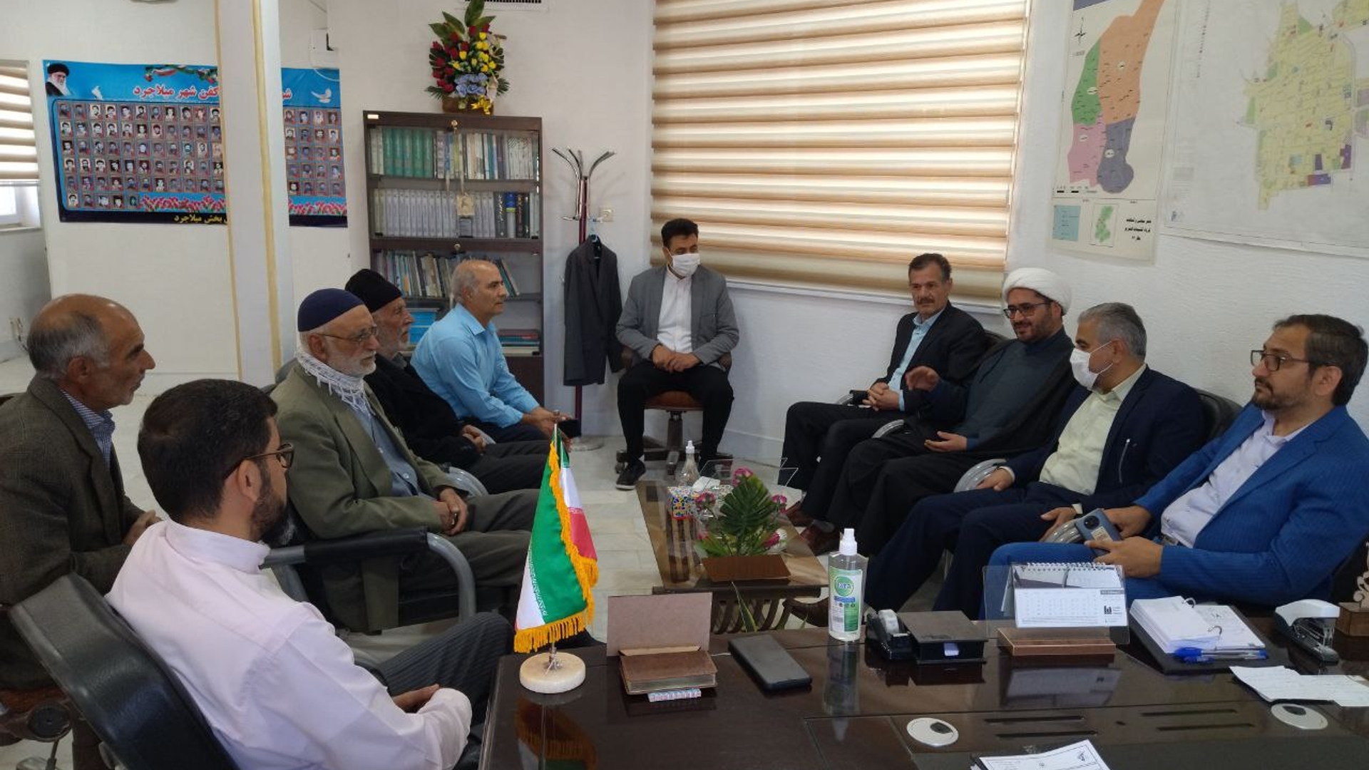 بررسی مسائل و مشکلات روستای سیجان با حضور آقای رستمی فرماندار شهرستان ، آقای بداقی معاون فرمانداری در بخشداری میلاجرد