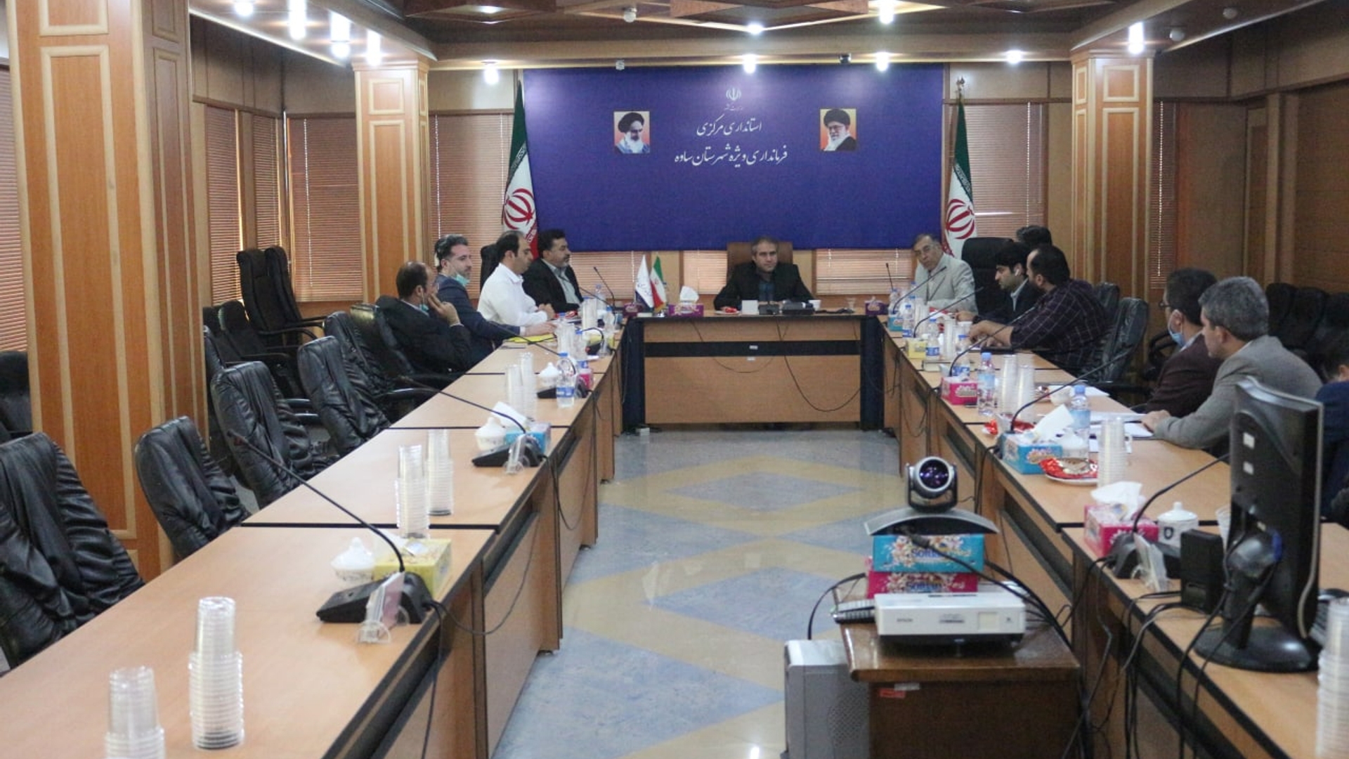 جلسه احداث ساختمان جدید پزشکی قانونی