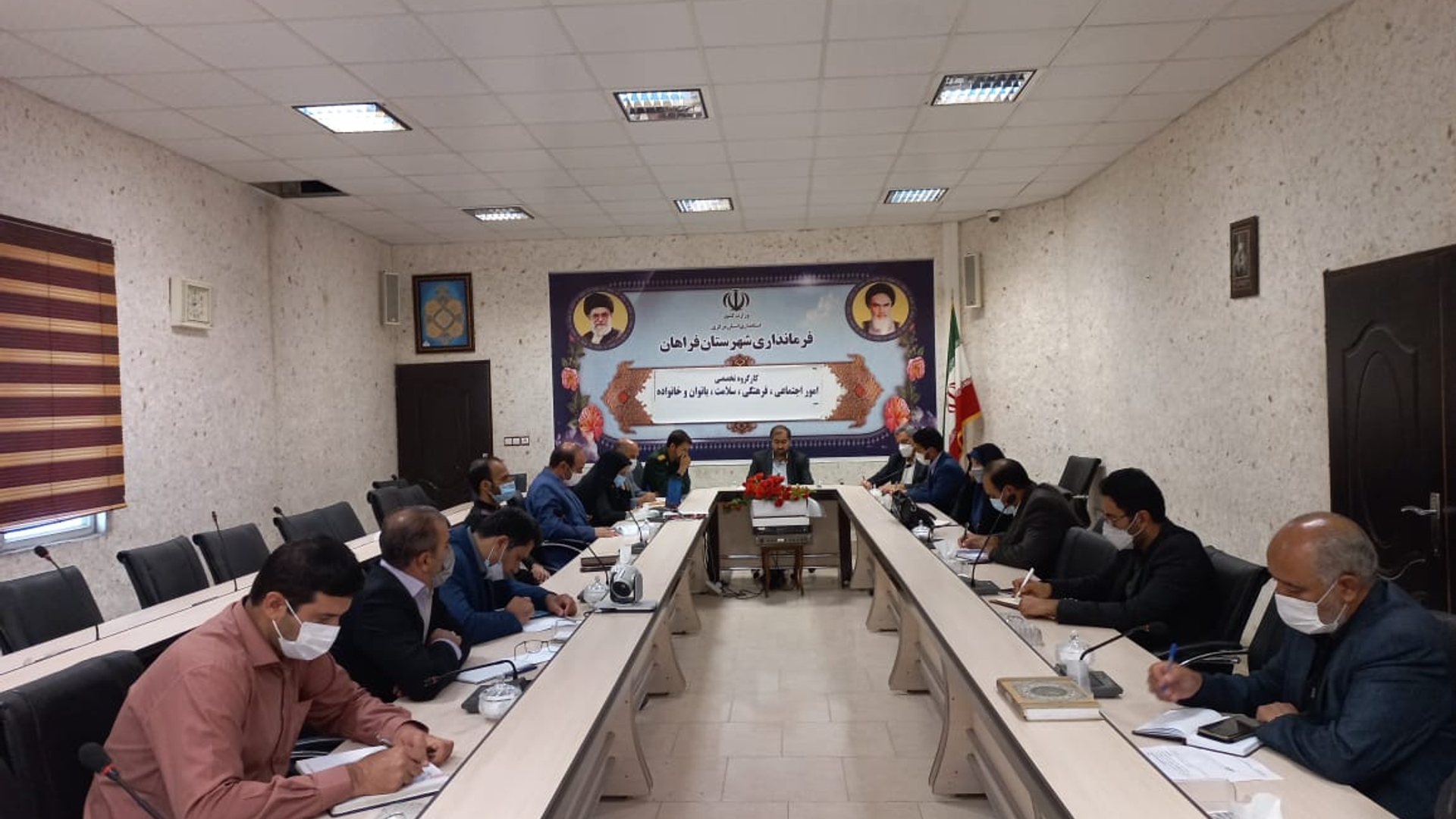 برگزاری جلسه کارگروه گندم، آرد و نان شهرستان فراهان