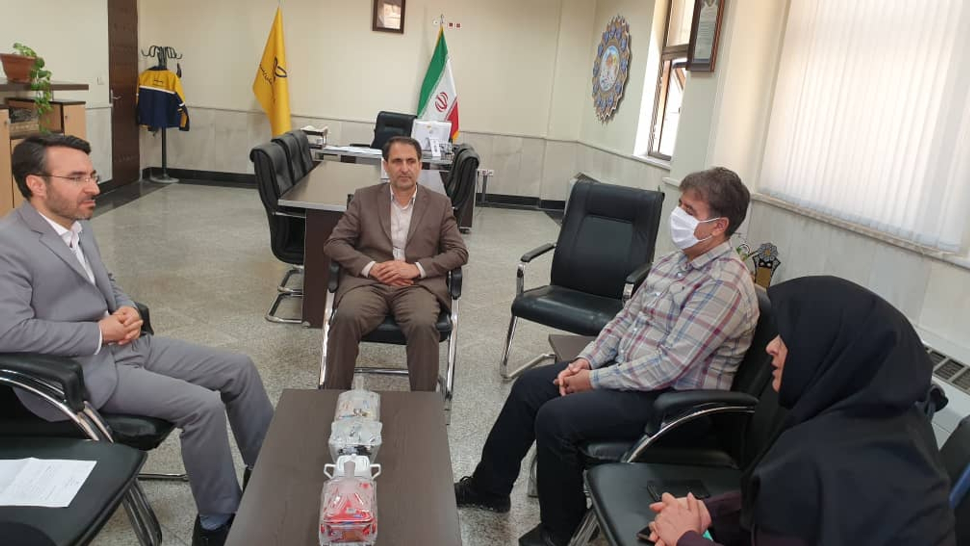 برگزاری نشست با موضوع بررسی درصد پیشرفت پروژه GNAF در سطح استان