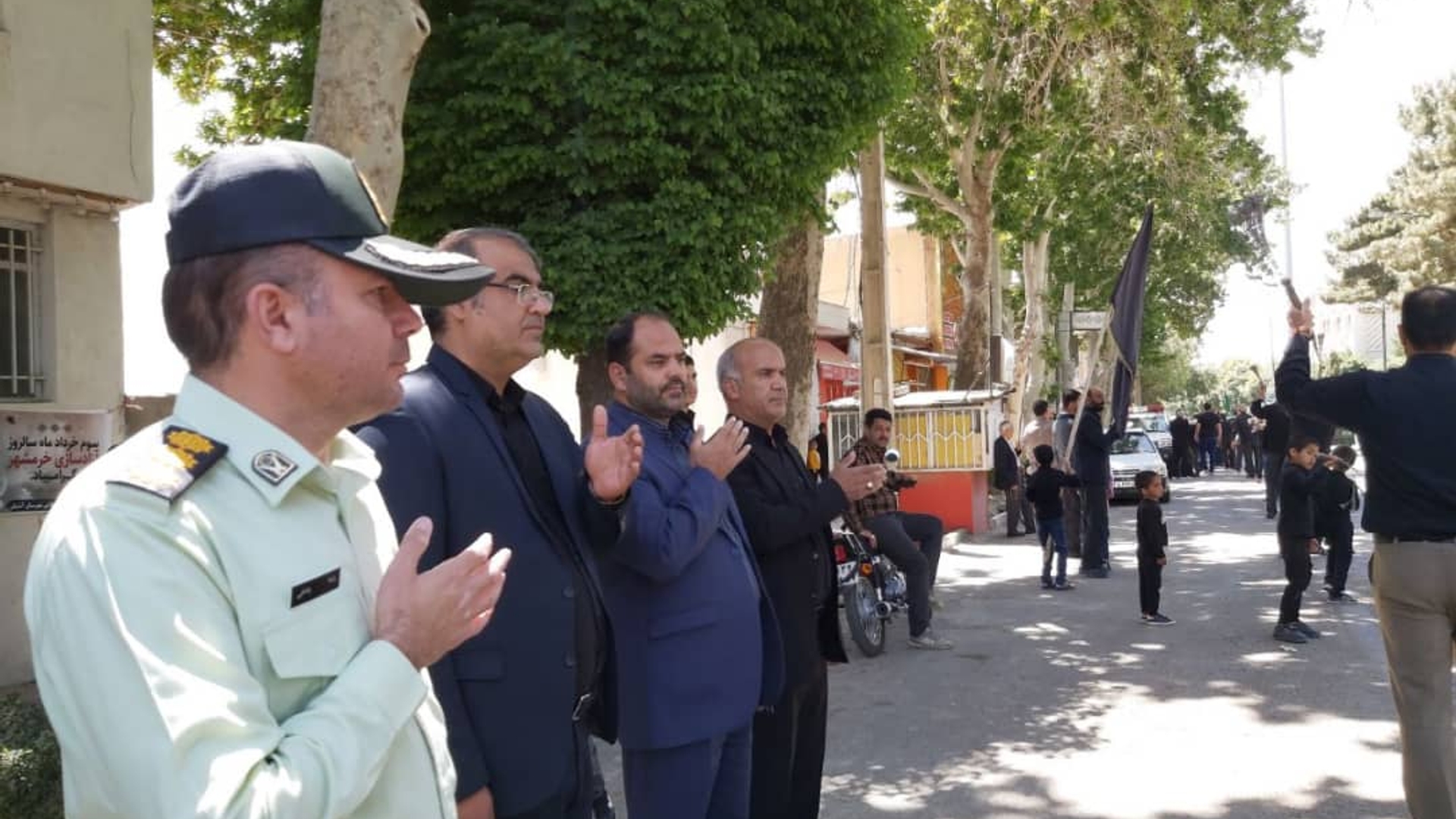 مراسم زنجیر زنی و عزاداری سالروز شهادت حضرت امام جعفر صادق (ع)