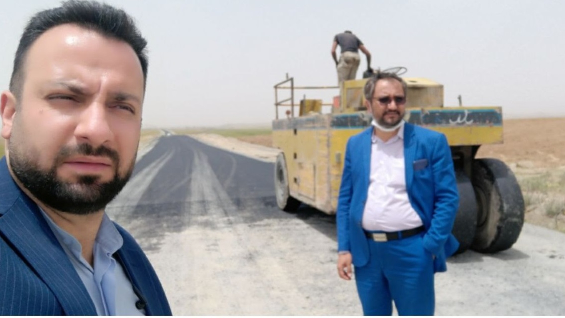 بازدید فرماندار و بخشدار مرکزی از روند اجرای پروژه آسفالت محور کلوان-راستگردان
🔸️🔸️🔸️