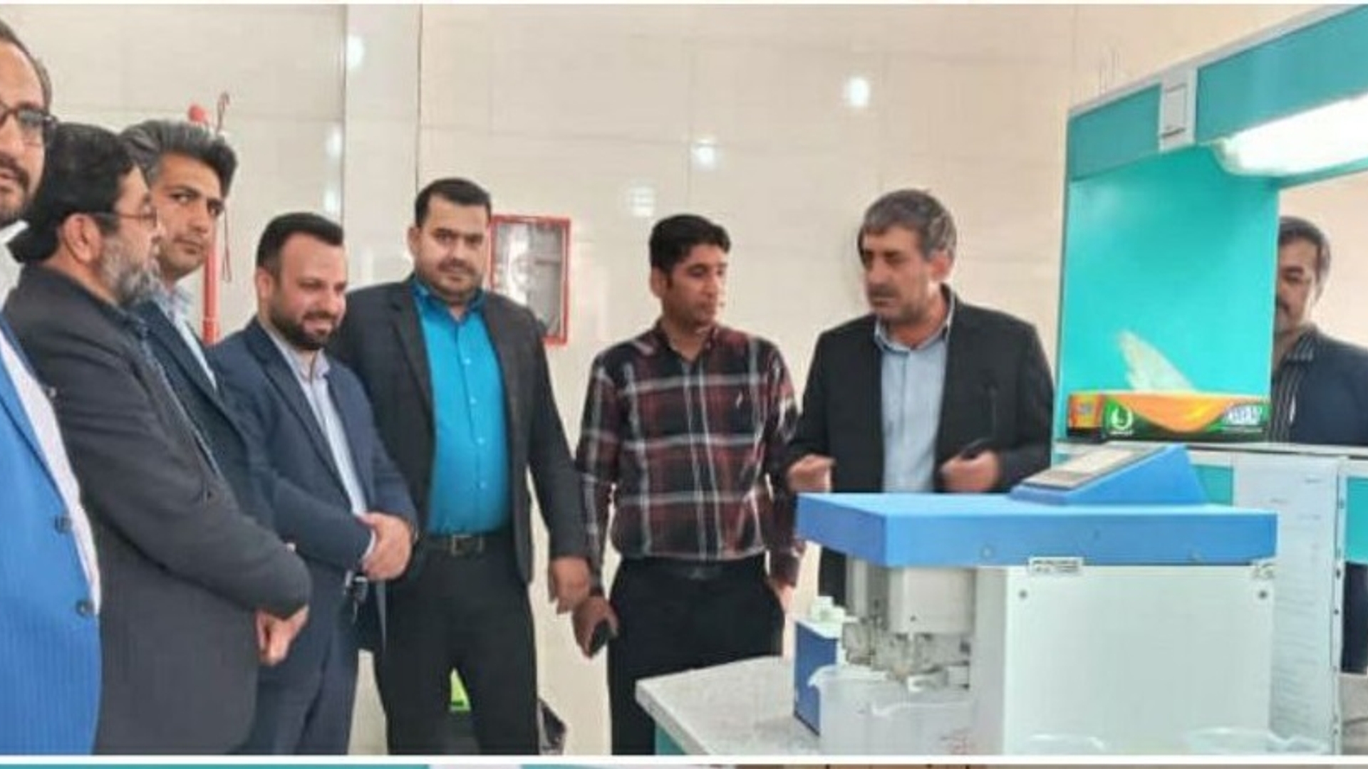 بازدید فرمانداران شهرستان های کمیجان و خنداب از کارخانه آرد ستاره کمیجان