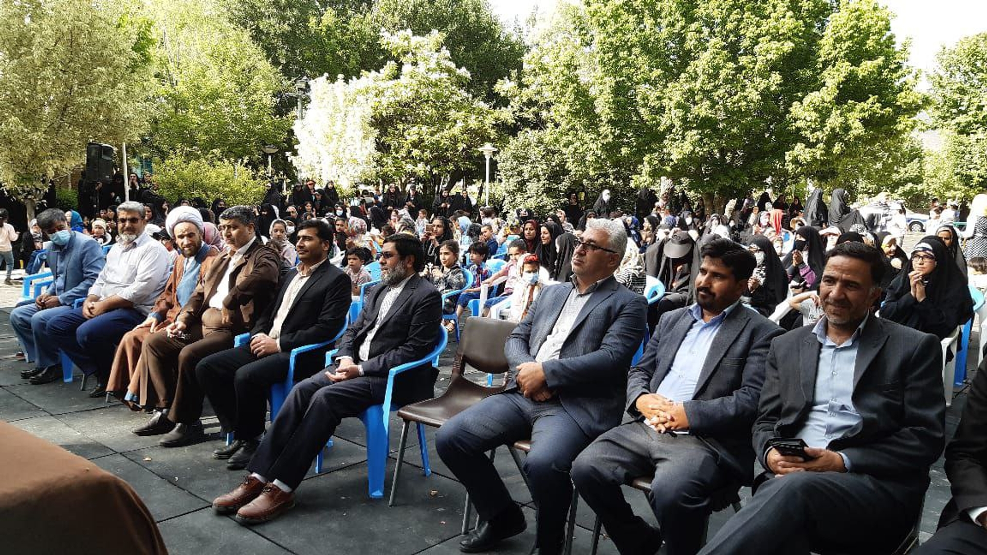 مراسم جشن آغاز دهه کرامت در شهرستان خنداب