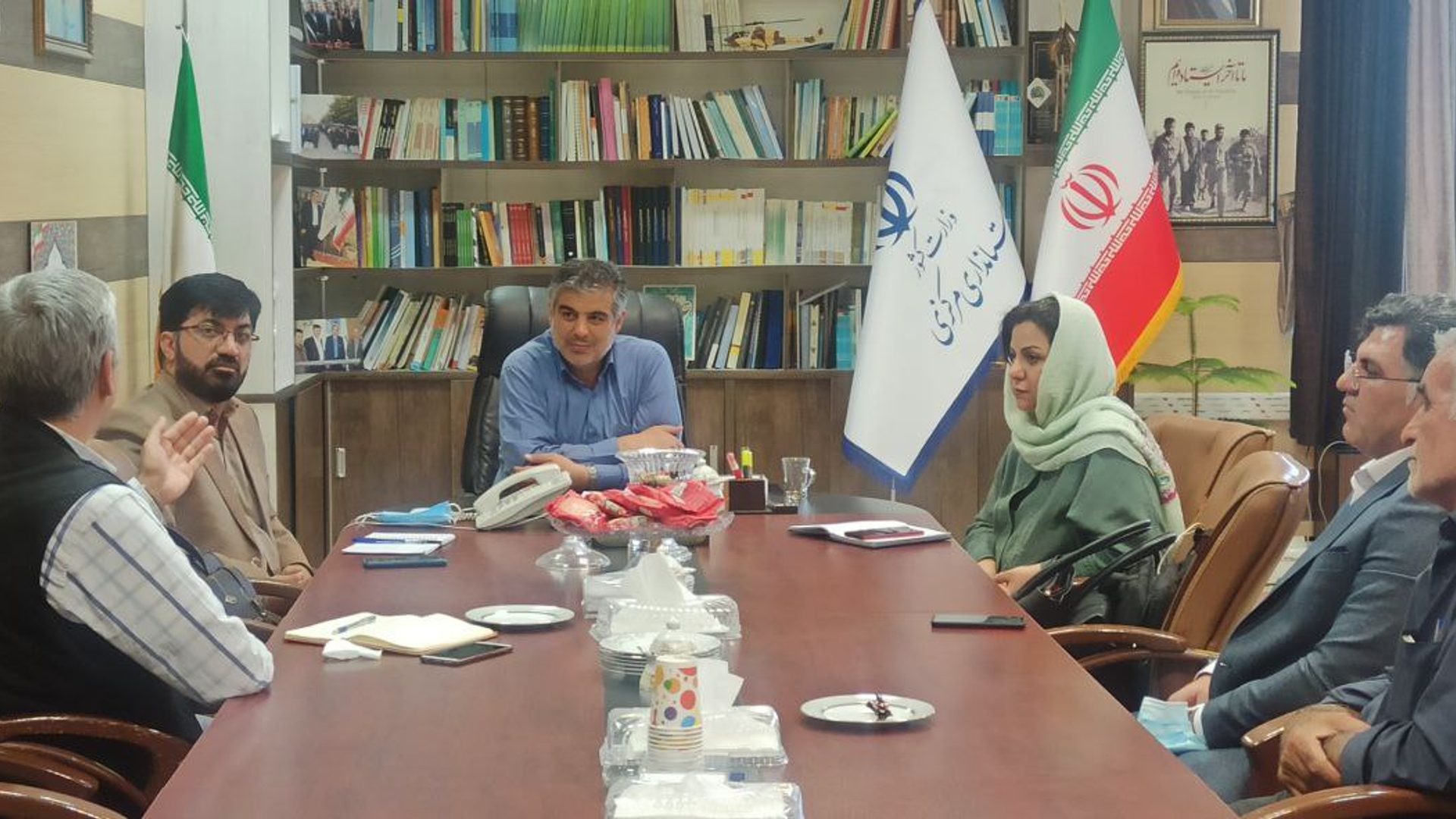 جلسه بررسی پیشرفت کار طرح مرمت و بازسازی خانه تاریخی محسنی اراک برگزار گردید