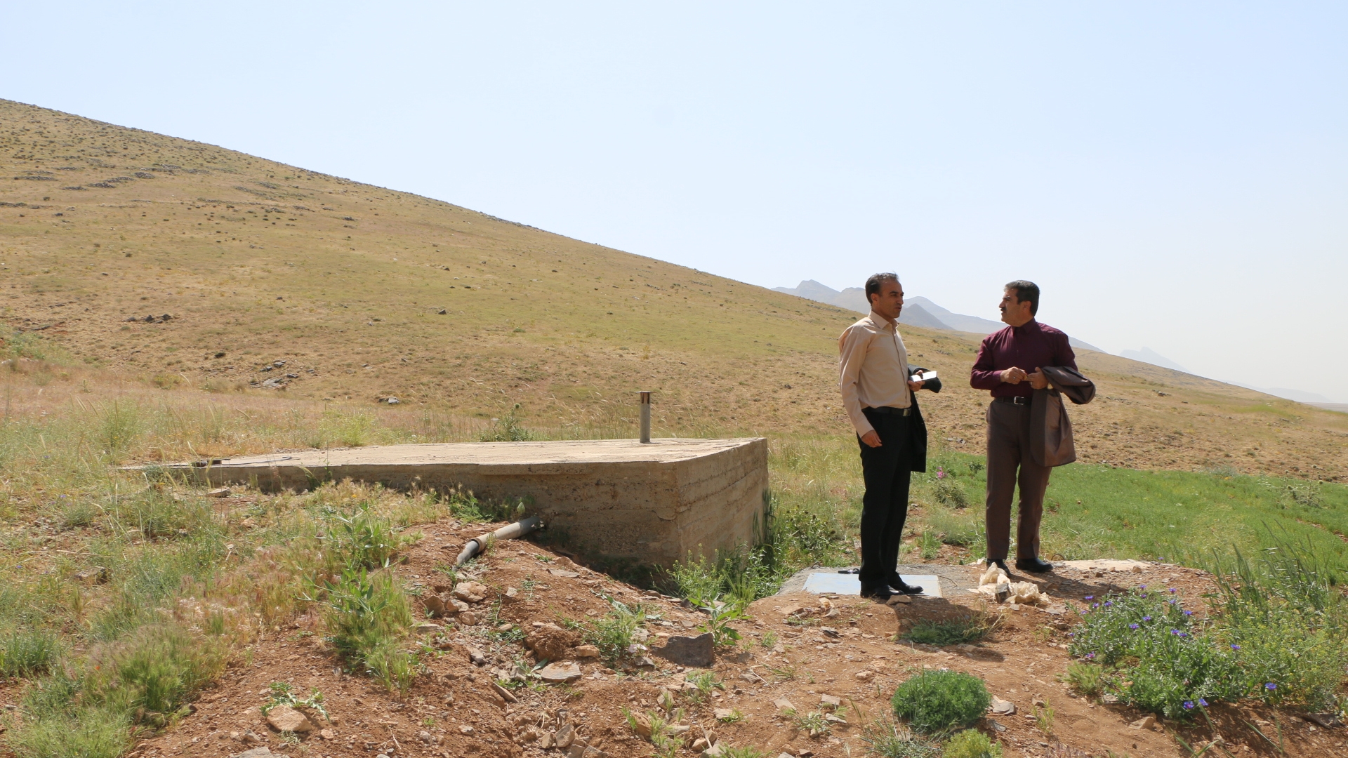 بازدید فرماندار شهرستان شازند از روستاهای نبی دره و سنگر