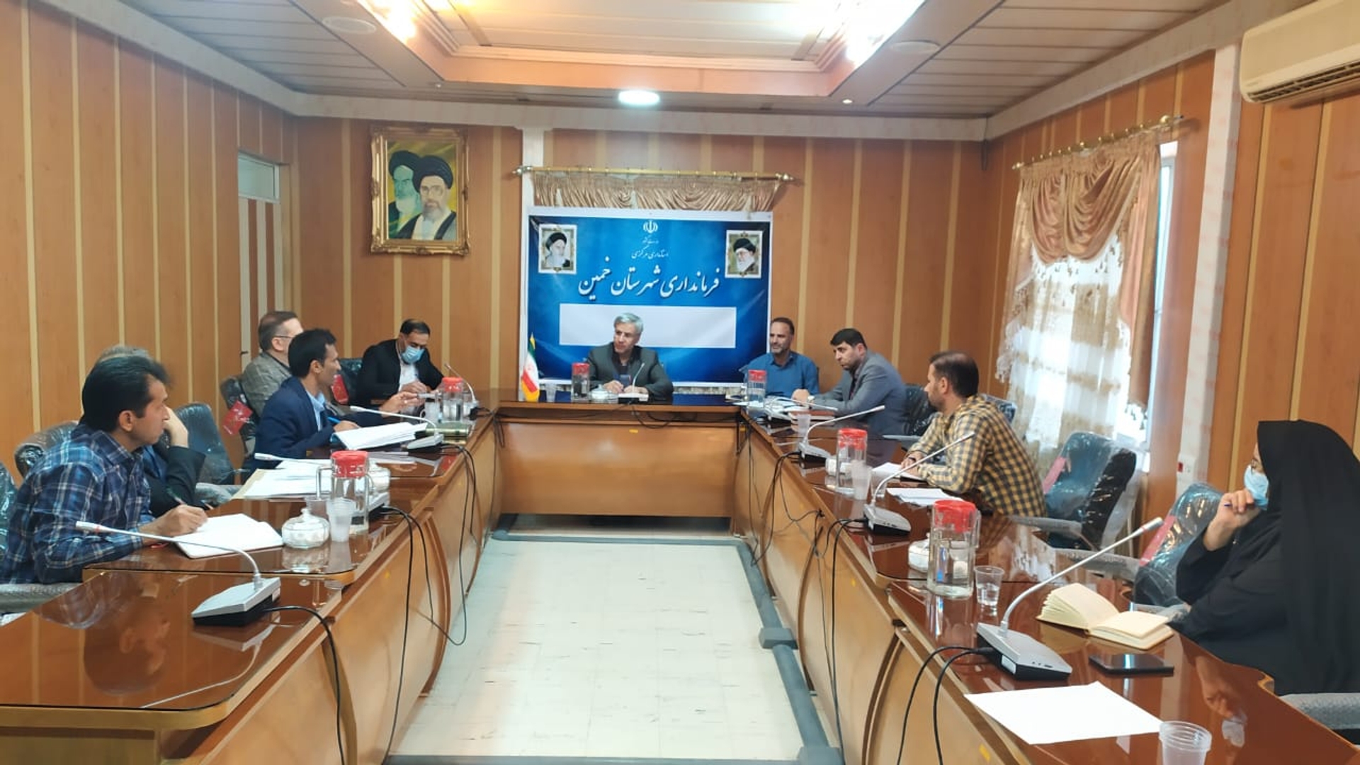 جلسه کارگروه گندم و آرد و نان شهرستان خمین برگزار شد