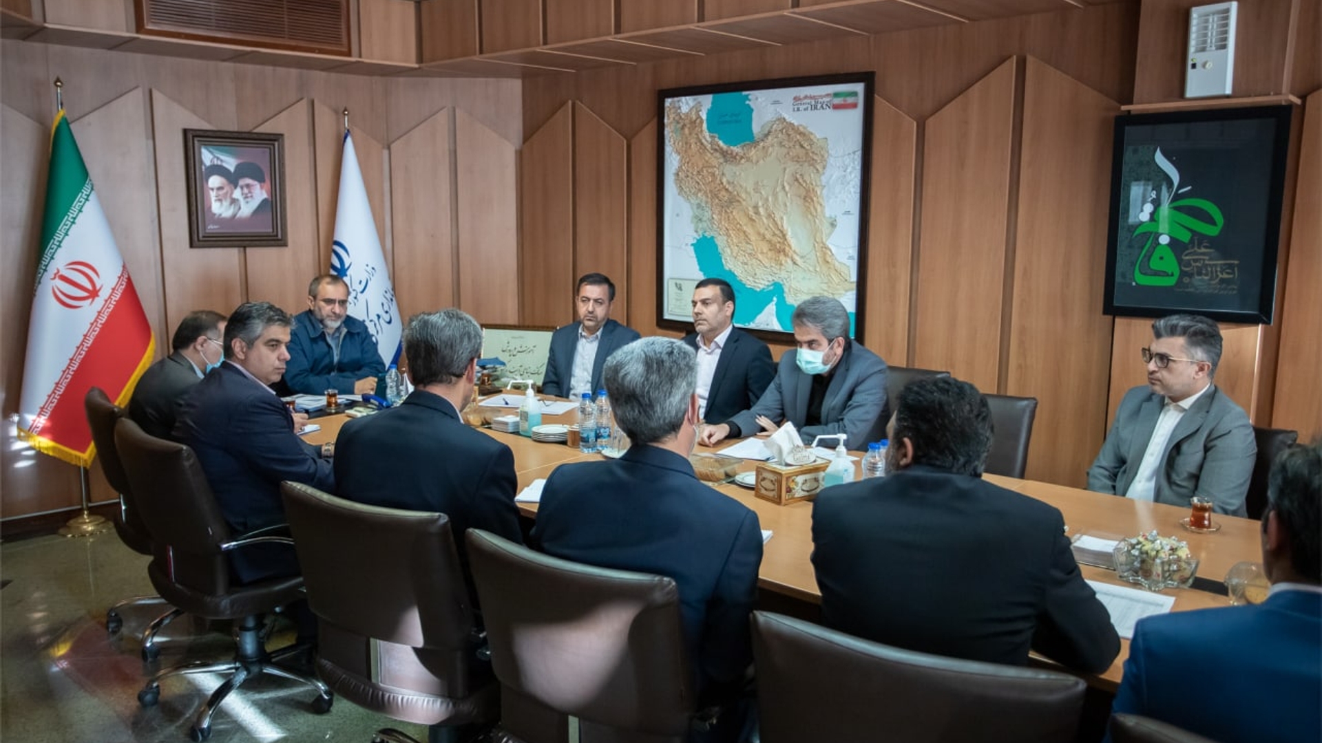 جلسه هماهنگی مدیریت مصرف برق در استان مرکزی