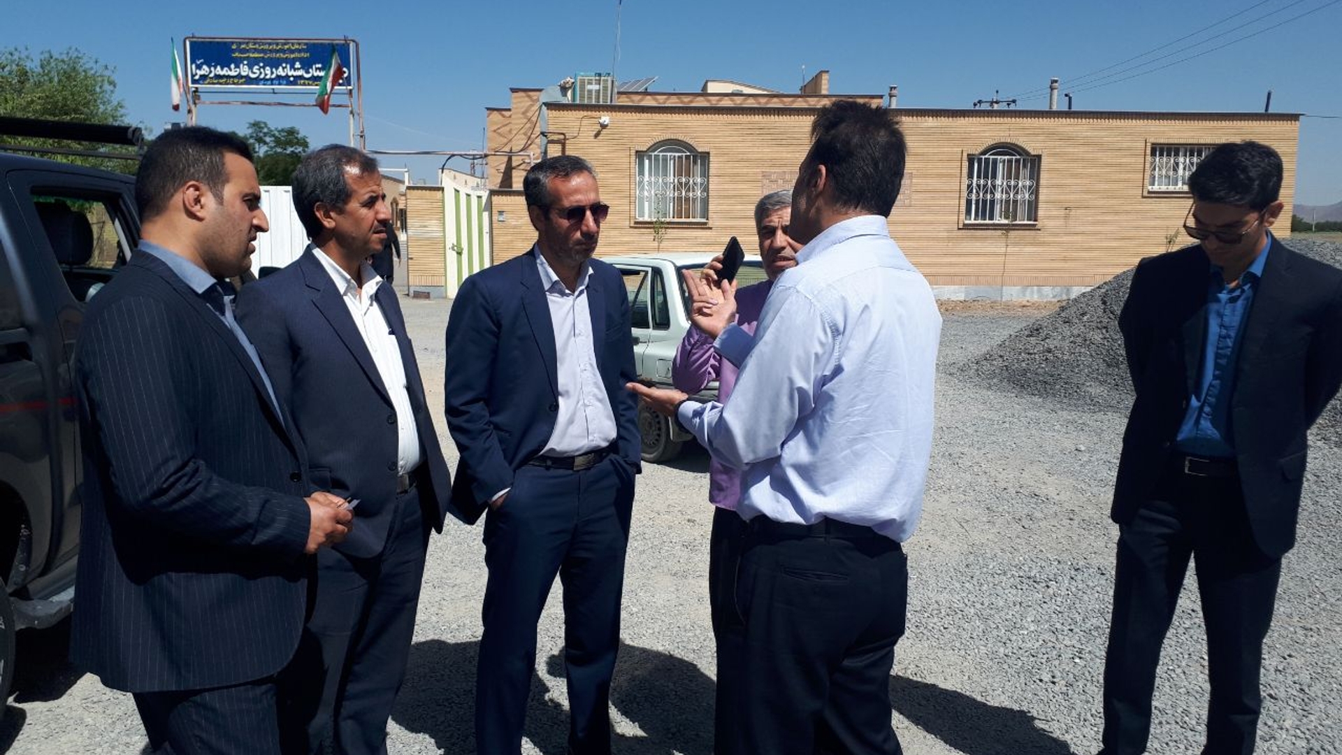 بازدید ازطرحهای حوزه مدیریت بحران شهرستان خنداب