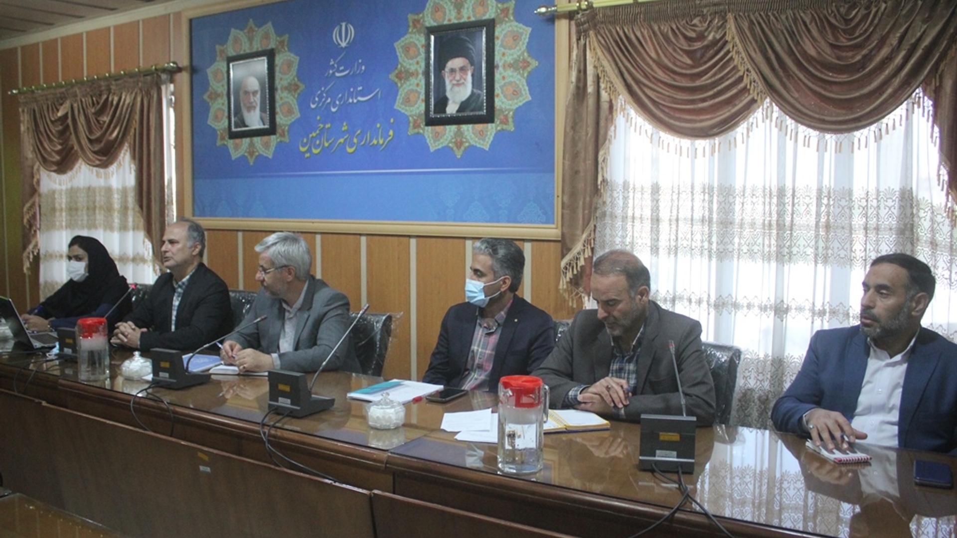 جلسه کمیته برنامه ریزی شهرستان خمین برگزار شد.