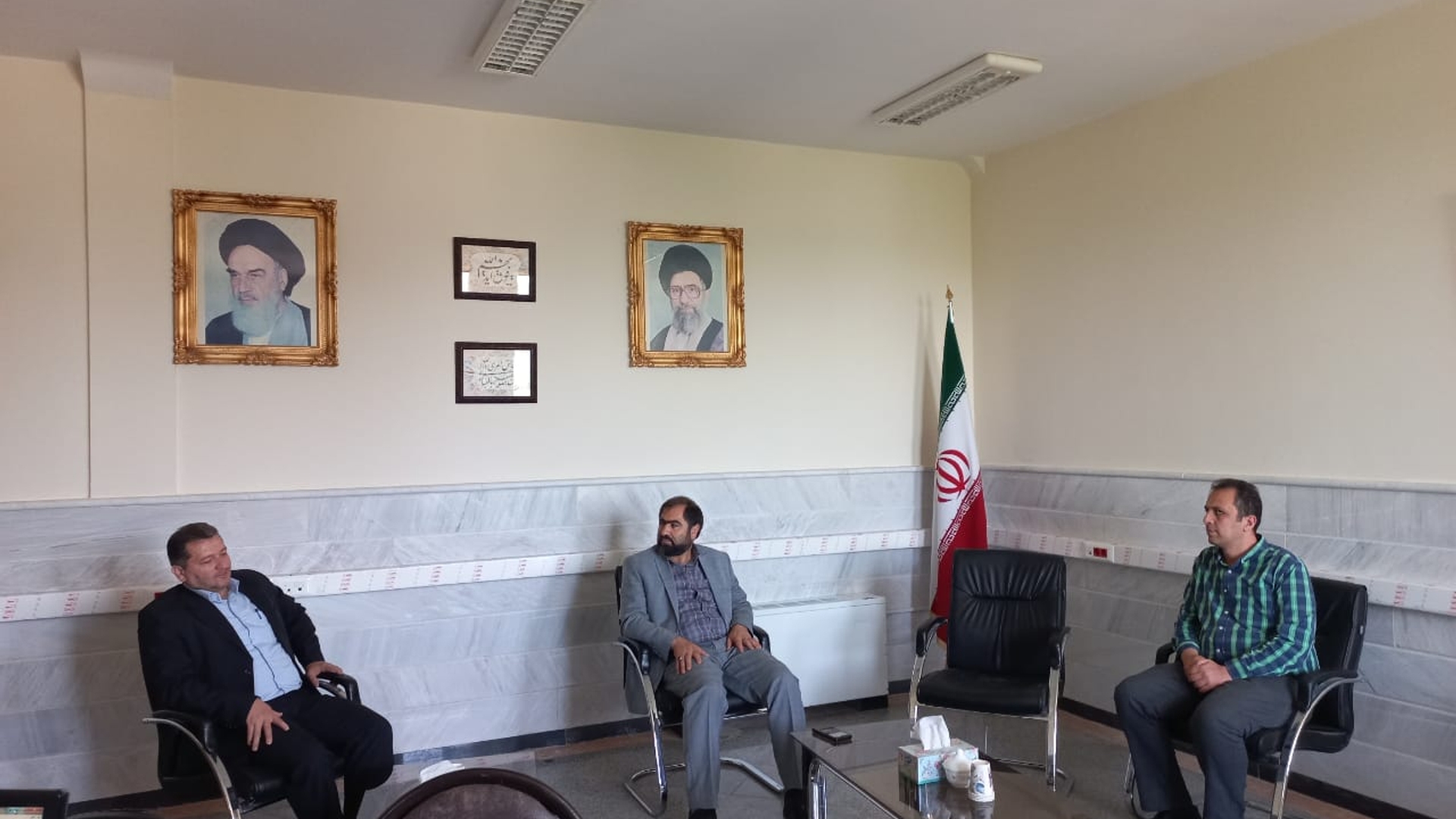 بازدید فرماندار شهرستان فراهان از دانشگاه پیام نور واحد فراهان