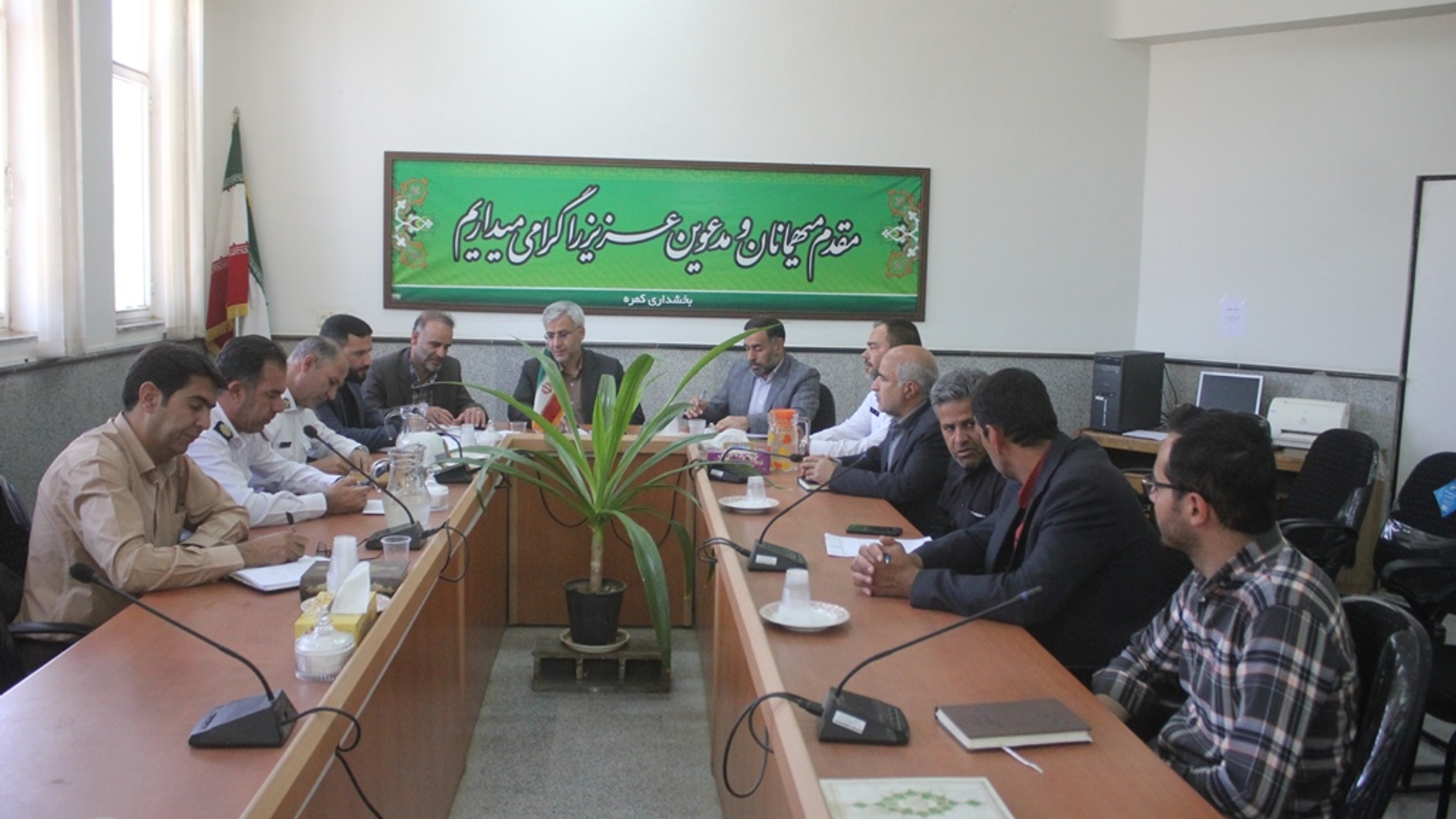 جلسه شورای ترافیک شهر ستان خمین برگزار شد.