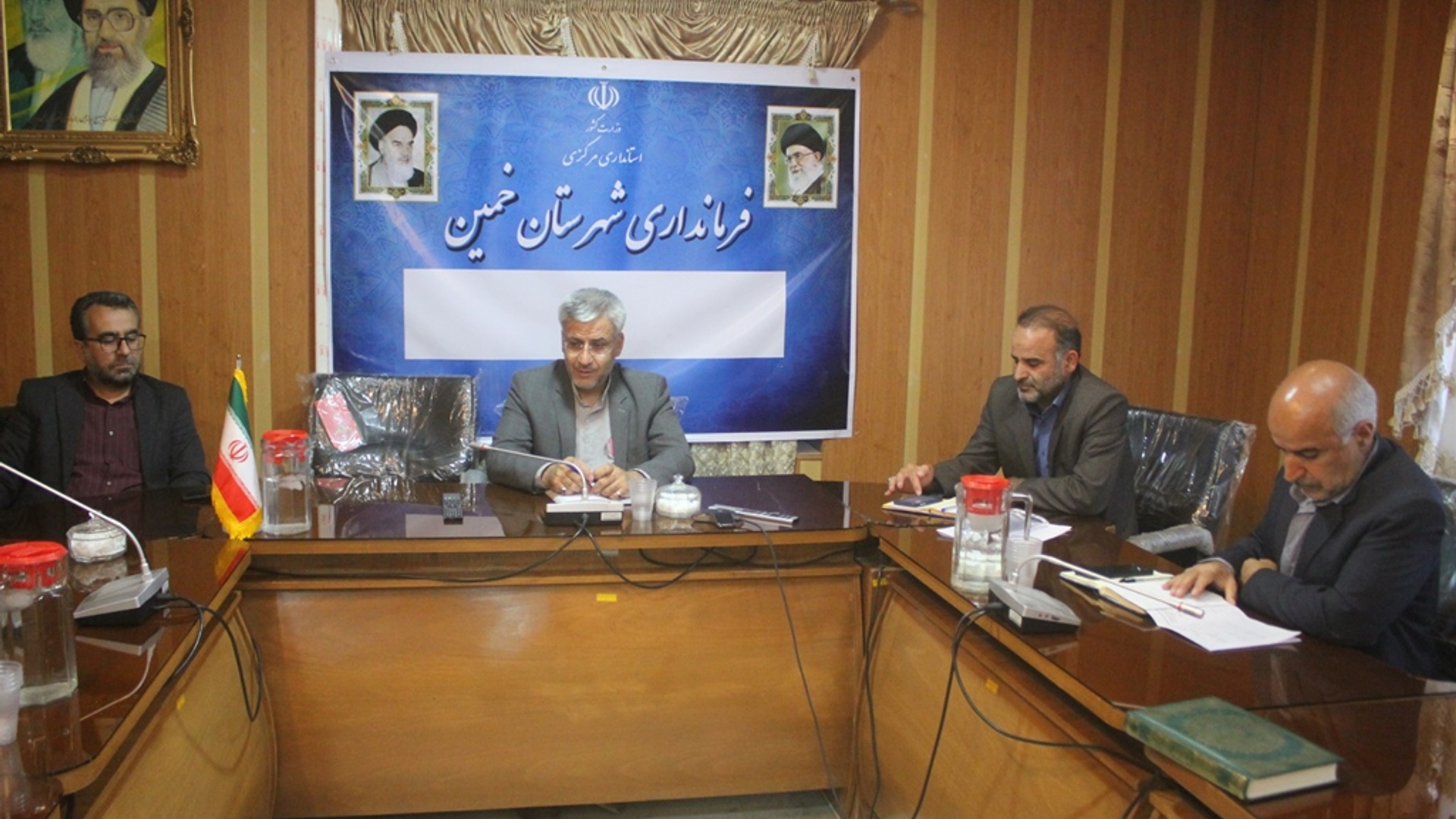 جلسه هماهنگی ساماندهی اجاره مسکن در شهرستان خمین برگزار شد