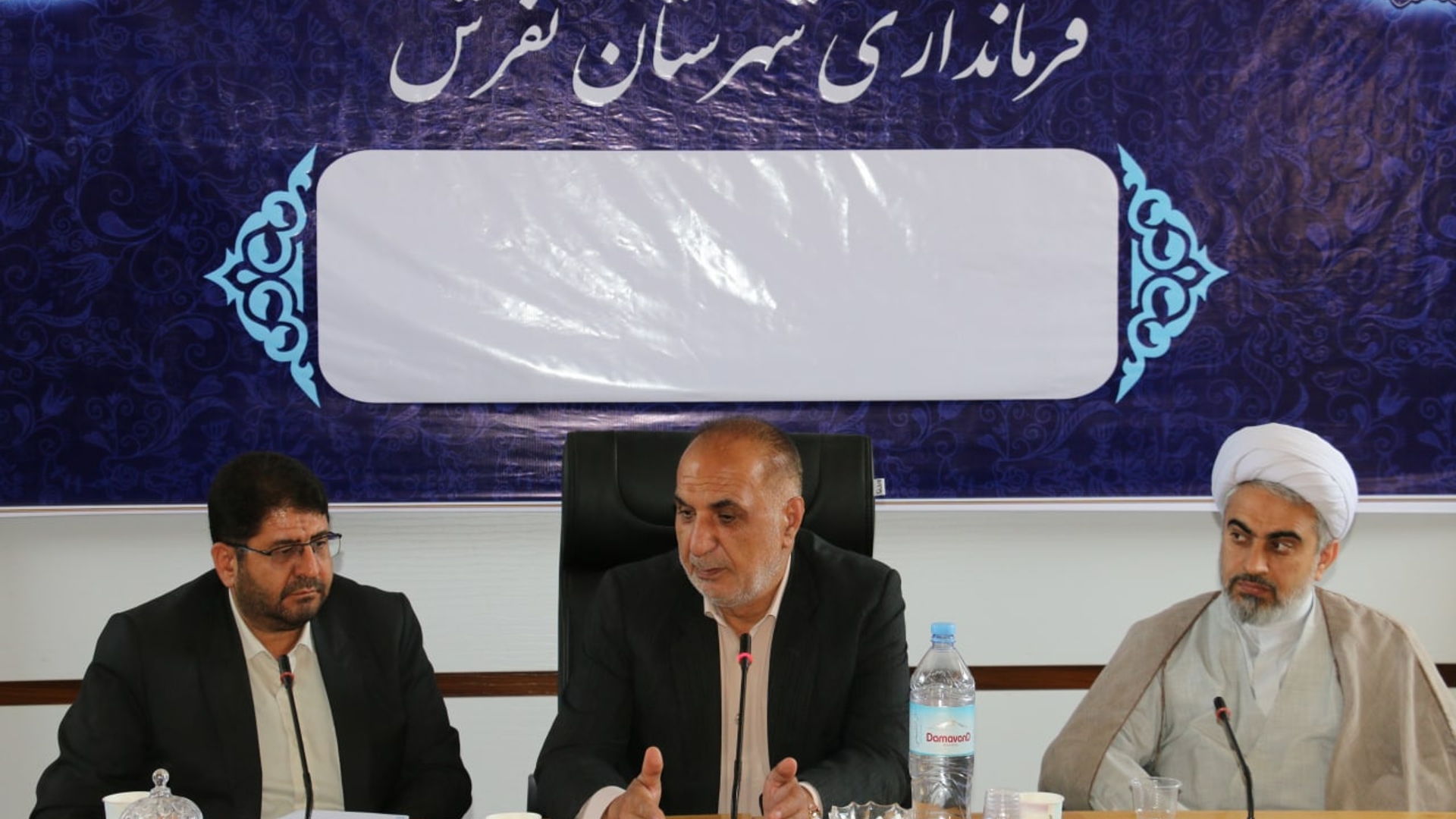 جلسه بررسی مشکلات امام زاده محمد تفرش