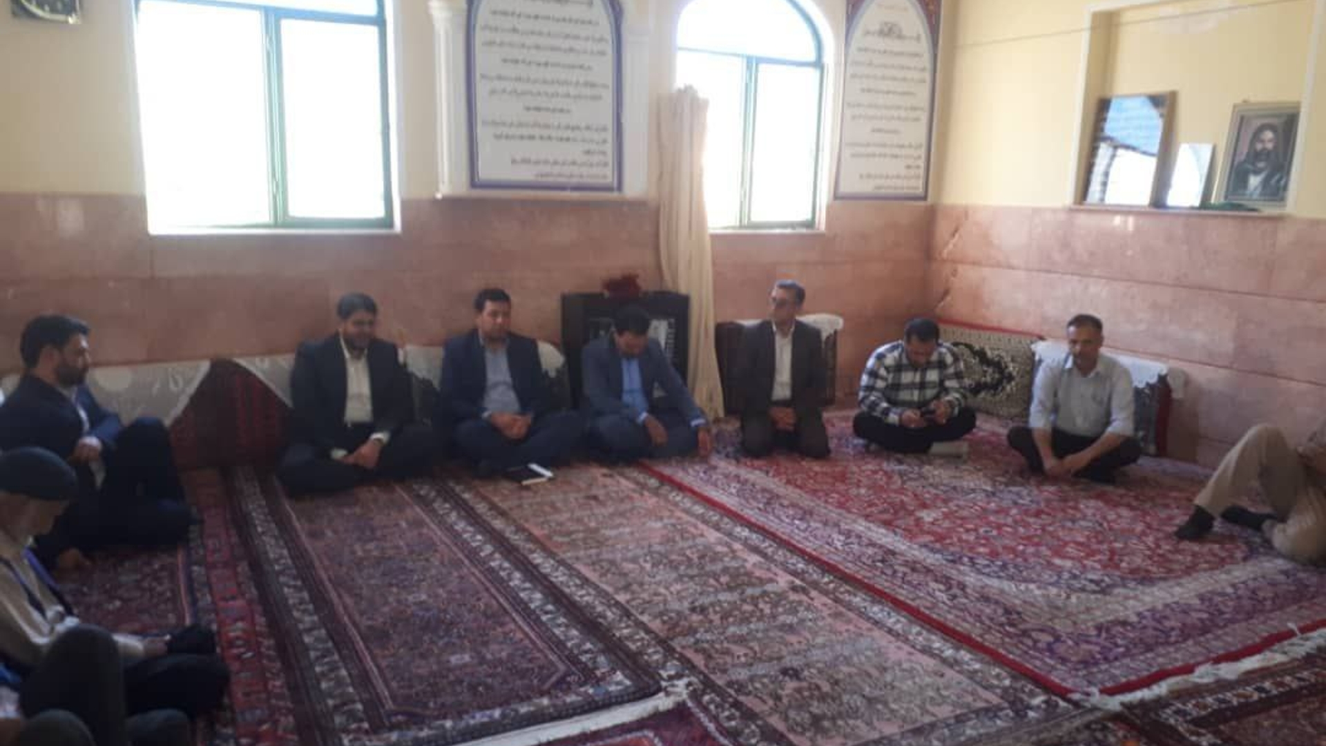 بازدید از روستای فرک