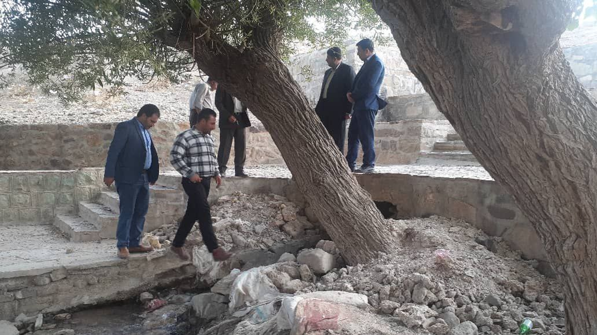 بازدید از منطقه گردشگری کوه باران