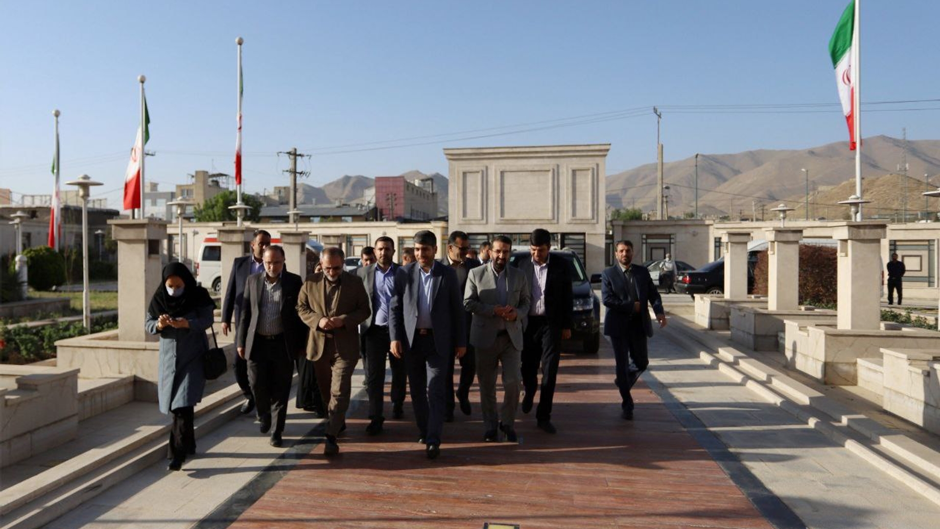 استقبال از معاون رئیس جمهور و رئیس سازمان امور اداری و استخدامی کشور