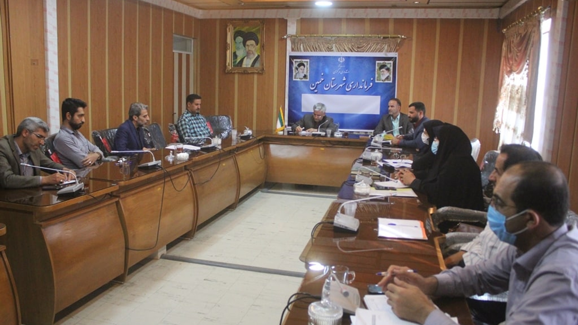 جلسه کارگروه مبارزه با حیوانات ناقل بیماری در شهرستان خمین برگزار شد