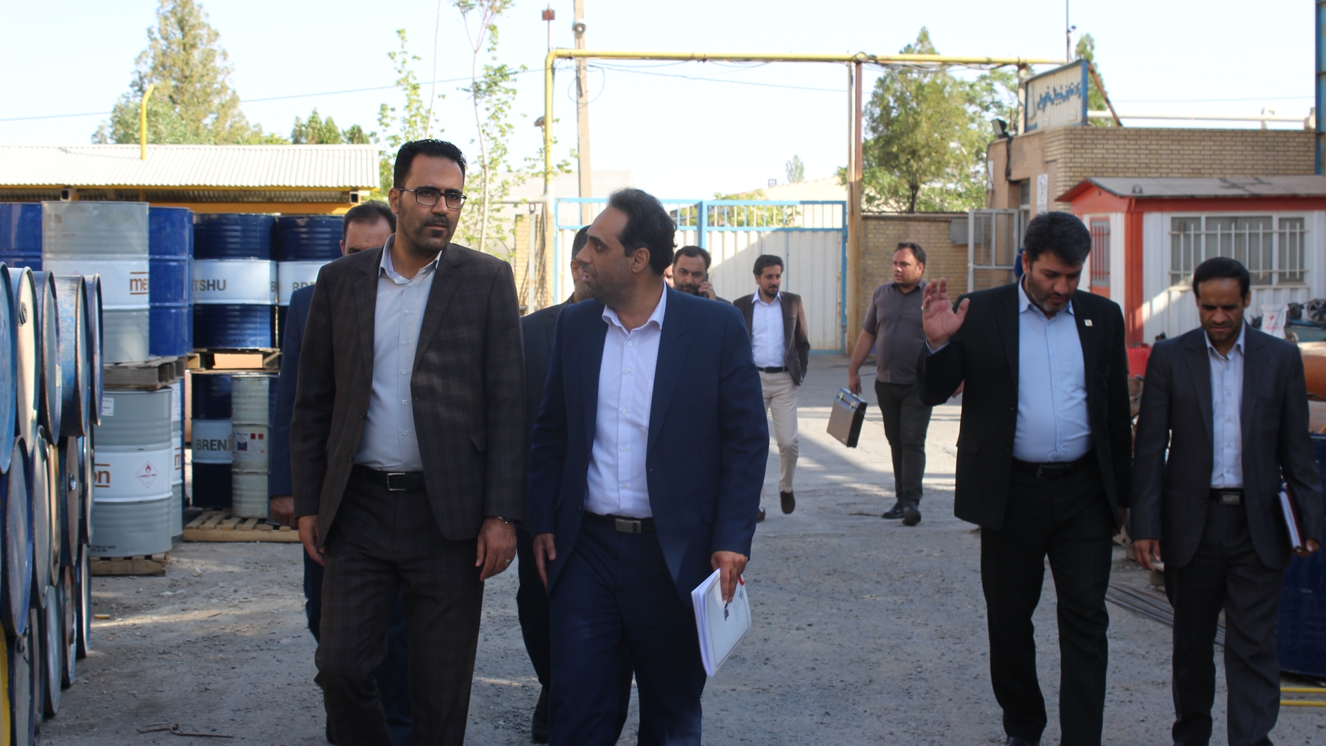 بازدید از شرکت شیمیایی حلال پویان