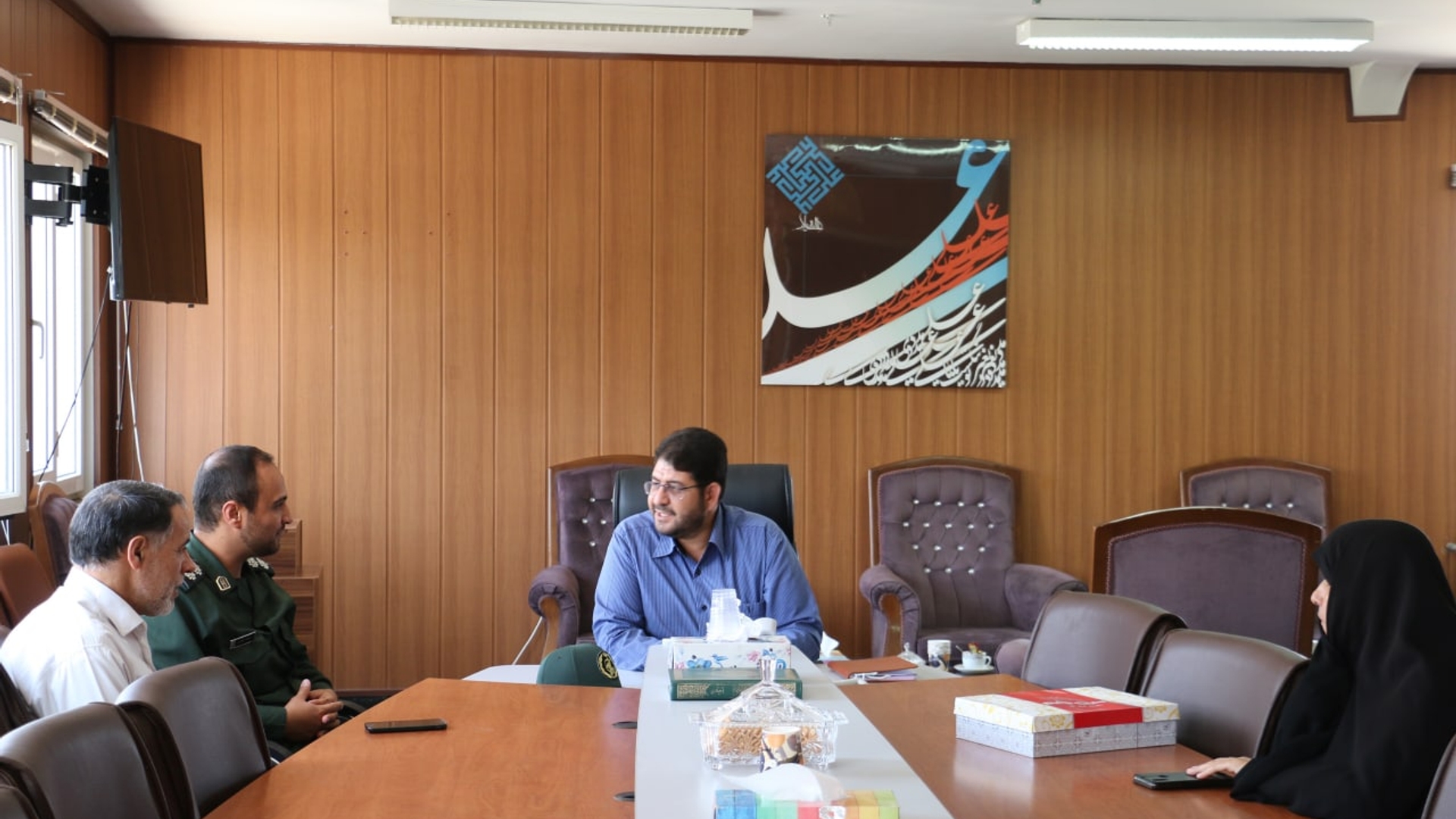 نشست با مسئول وابستگان ساپاه روح ا...