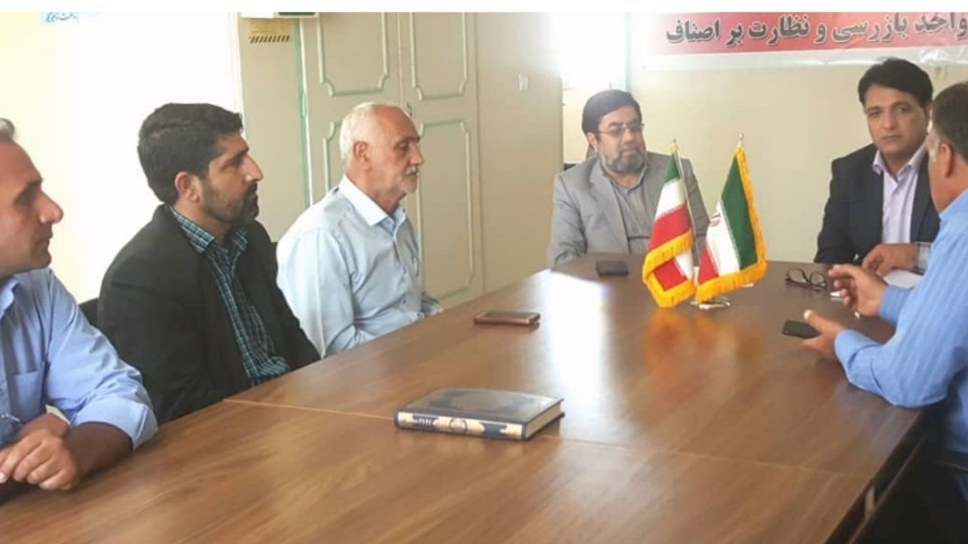 بازدید فرماندارخنداب از تبلیغات اسلامی واتاق اصناف