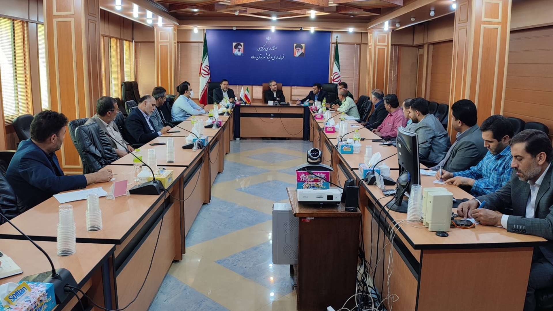 جلسه هماهنگی اجرای سرود سلام فرمانده