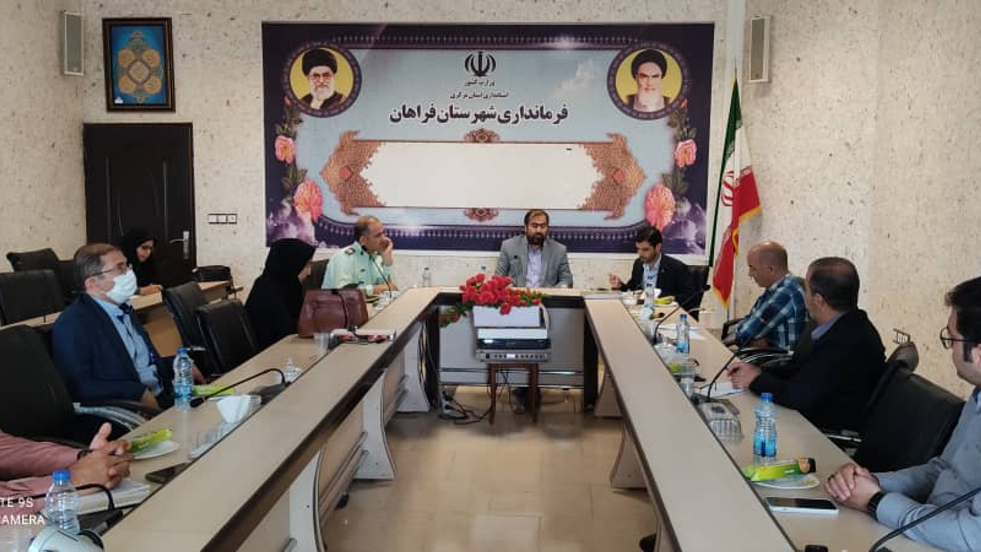 برگزاری جلسه حفاظت و امنیت کنکور سال 1401 به ریاست فرماندار شهرستان فراهان برگزار گردید