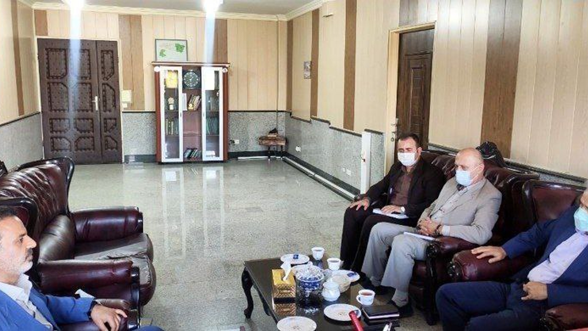 دیدار با مدیر کل دامپزشکی  استان مرکزی