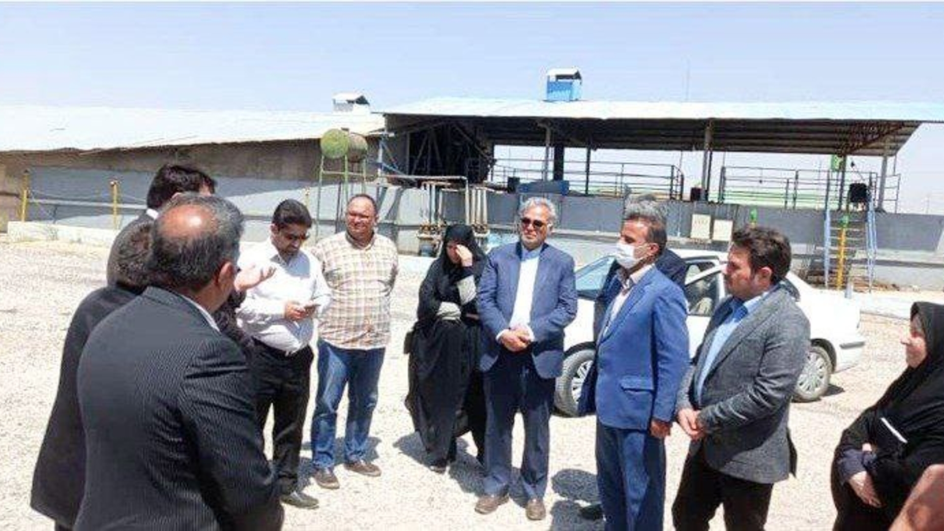 بازدید از کارگاه شرکت نفت و گاز محمدیان