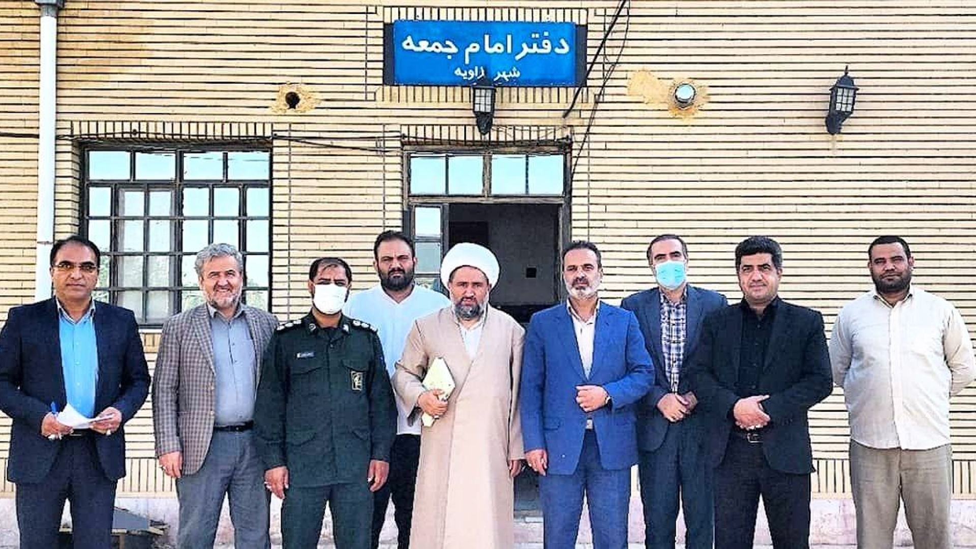 جلسه هماهنگی برگزاری همایش مردمی و خانوادگی #سلام_فرمانده در بخش زاویه