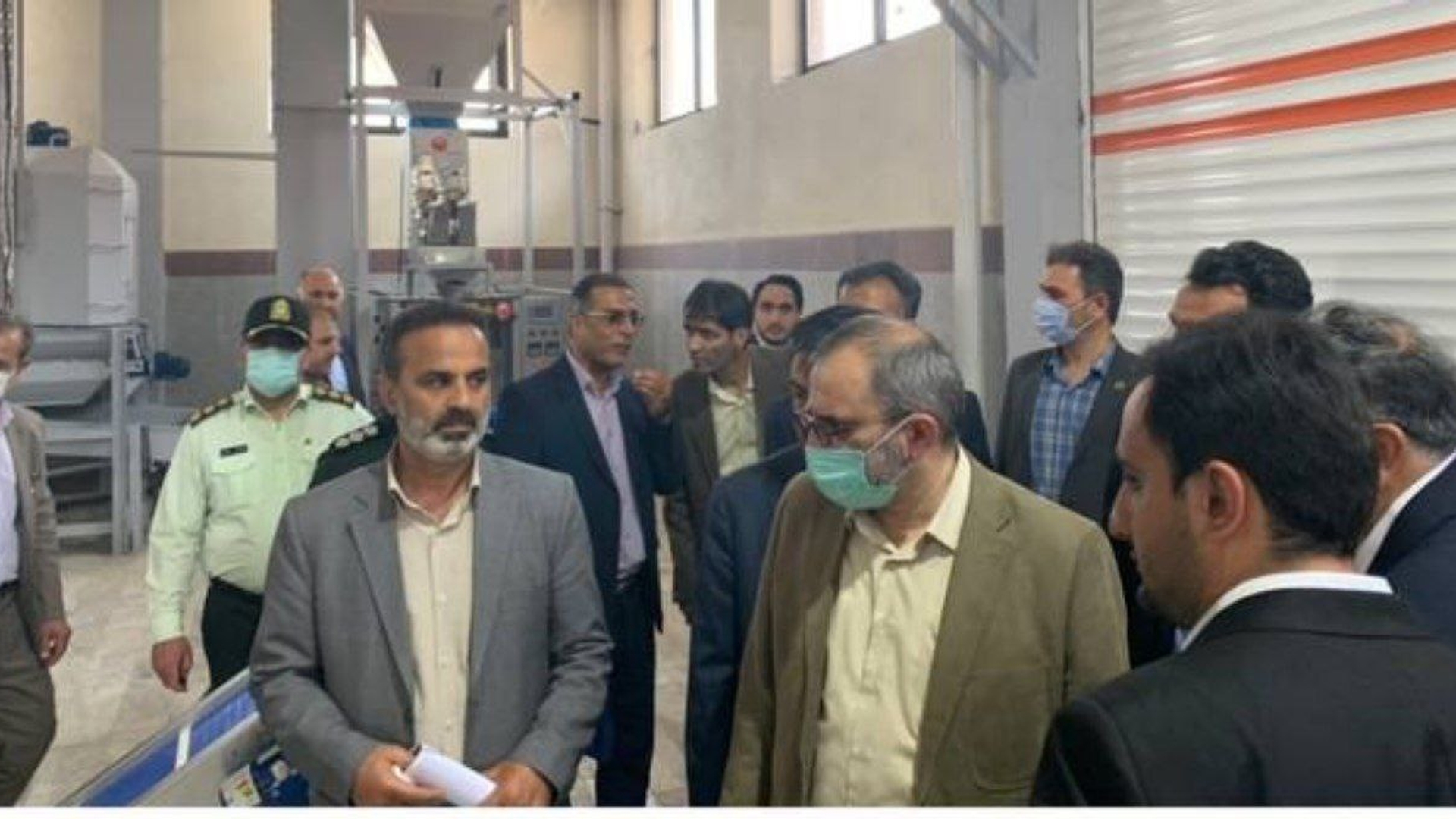 بازدید جناب آقای مخلص الائمه استاندار مرکزی از شرکت آرمان سبز آدینه