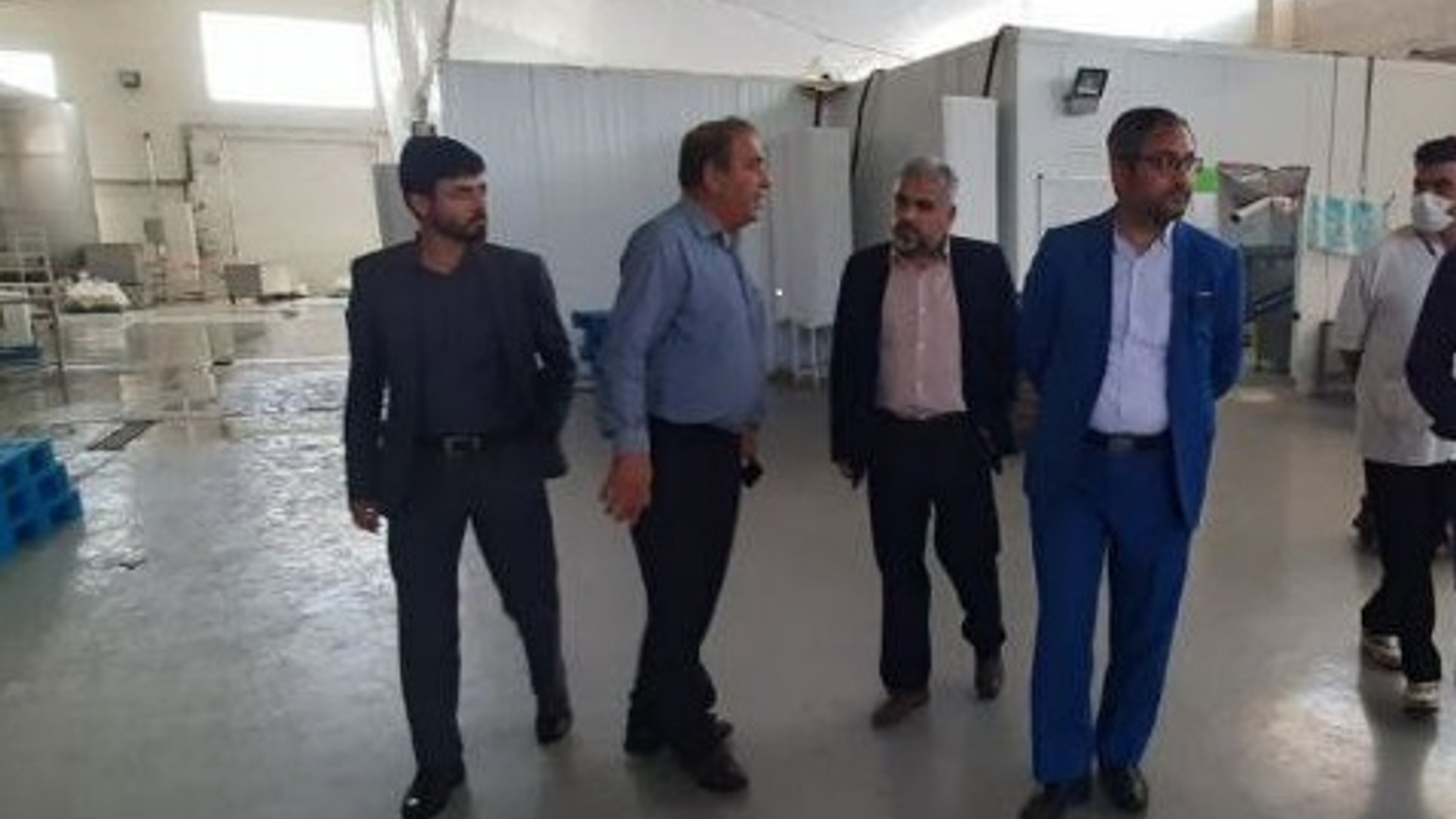 بازدید فرماندار کمیجان از شرکت شگالیو