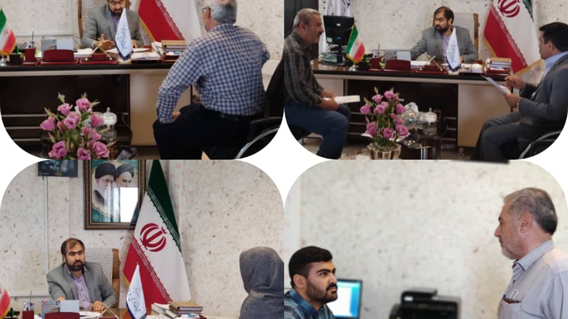 دیدار چهره به چهره و میزخدمت فرماندار فراهان  با شهروندان