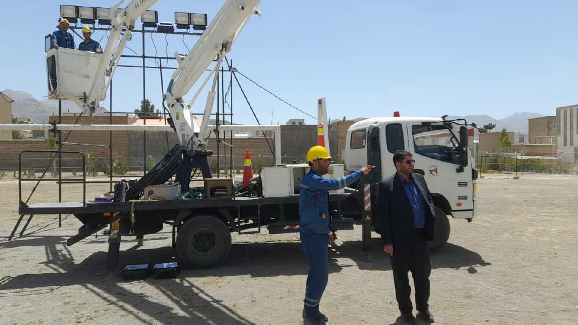 بازدید از ورزشگاه امام خمینی تفرش