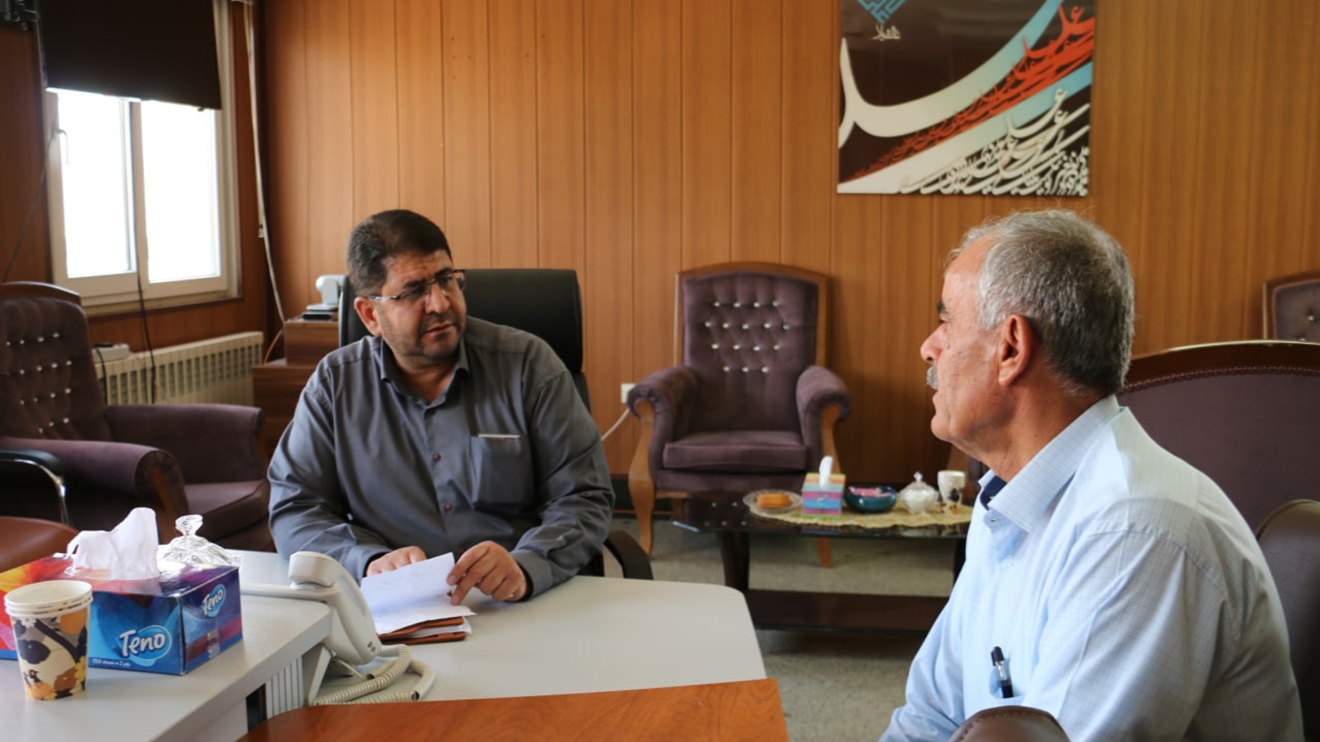 دیدار های مردمی                                                  :