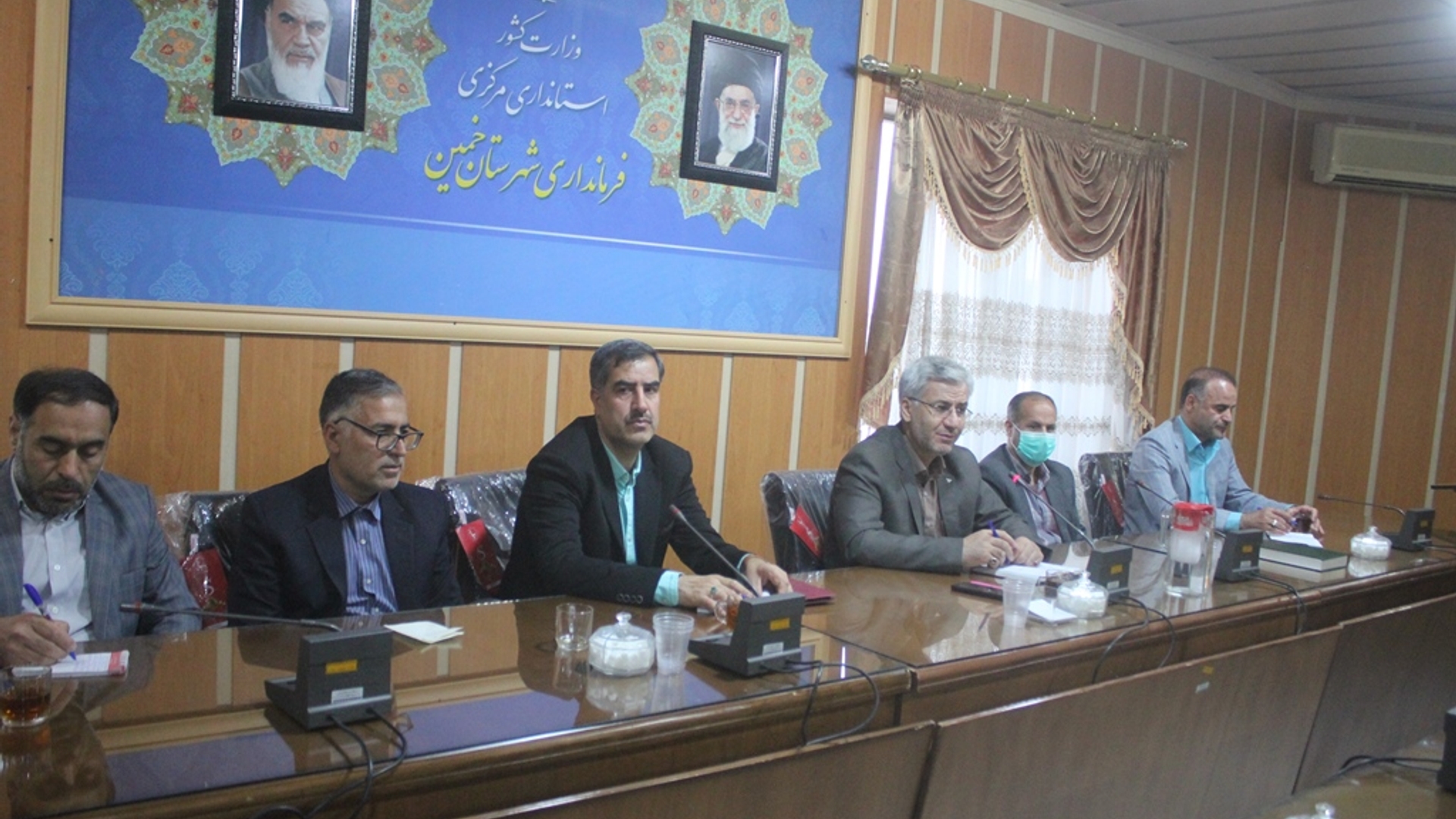 چهارمین جلسه پرسنلی فرمانداری شهرستان خمین برگزار شد