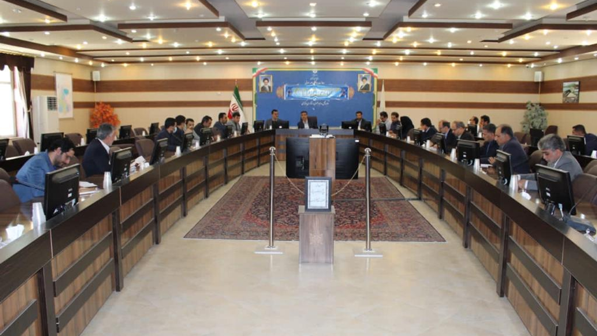 جلسه کارگروه زیربنایی و پشتیبانی استان