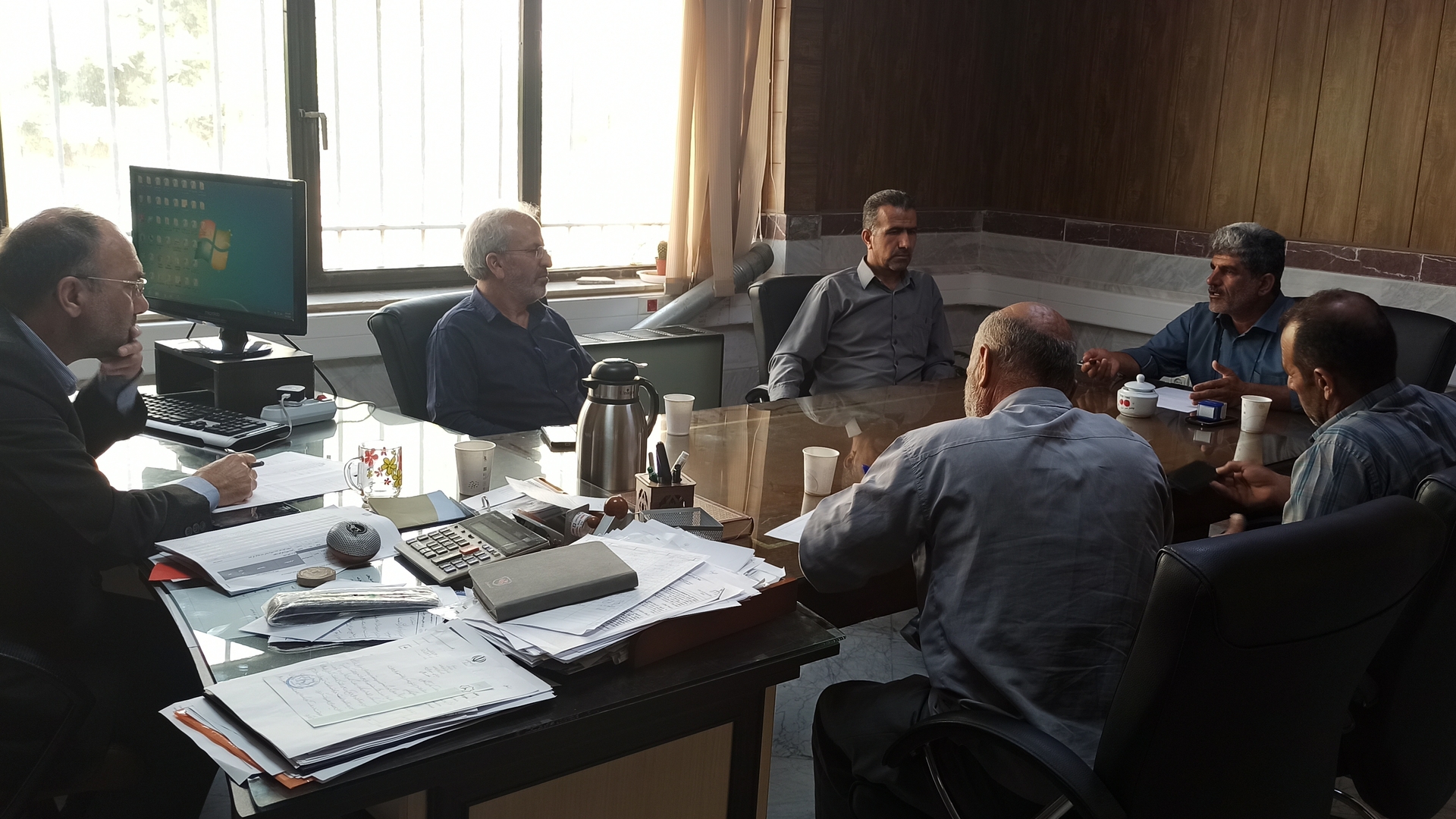 دیدار با اعضای شورای اسلامی روستای خورهه و ورین