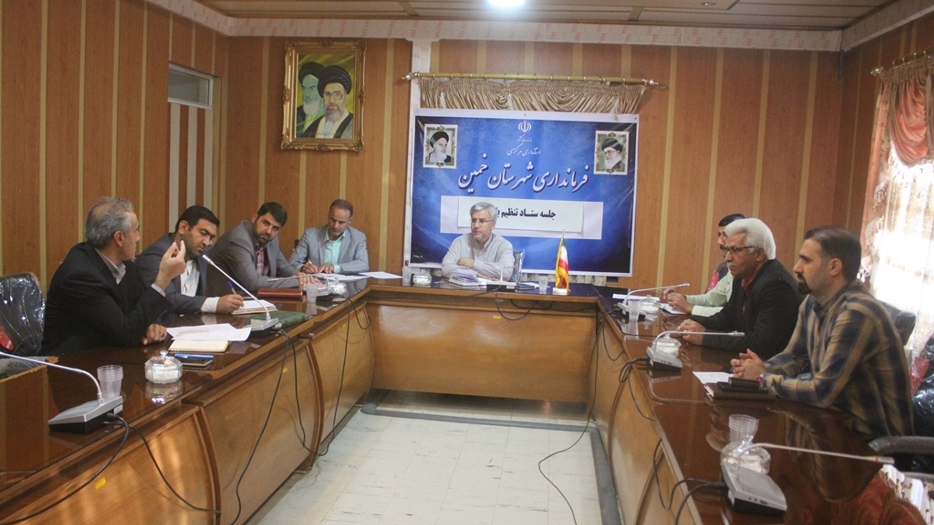 پنجمین جلسه ستاد تنظیم بازار شهرستان خمین در سال 1401برگزار شد