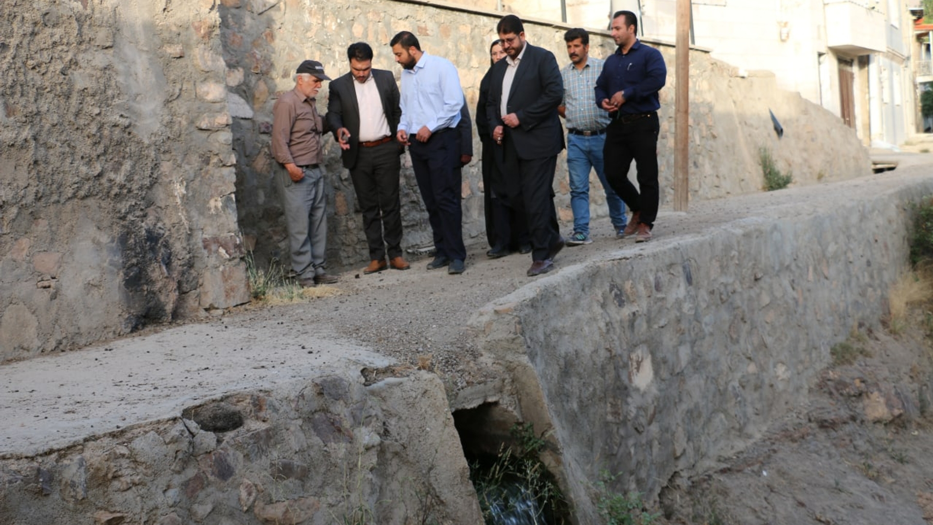 بازدید از روستای کوهین