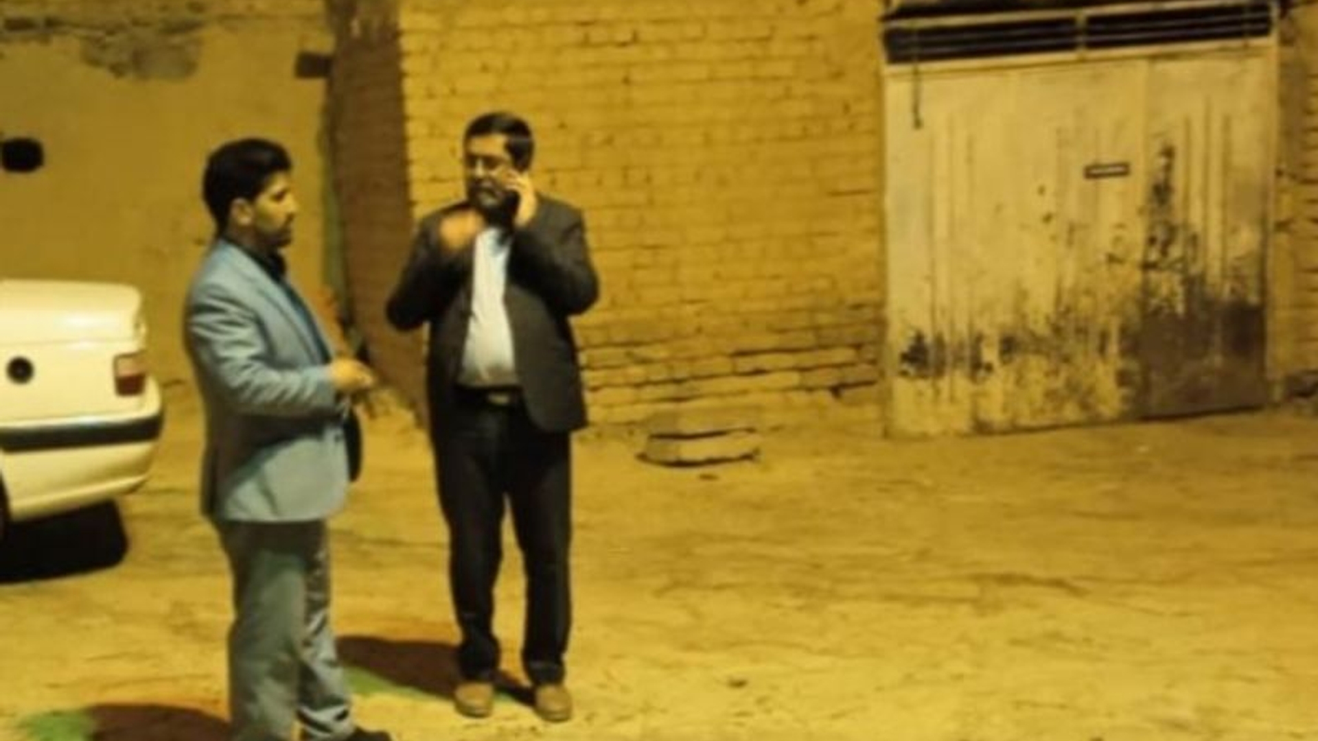 بازدید شبانه فرماندار از روستاهای شرشره و صالحی