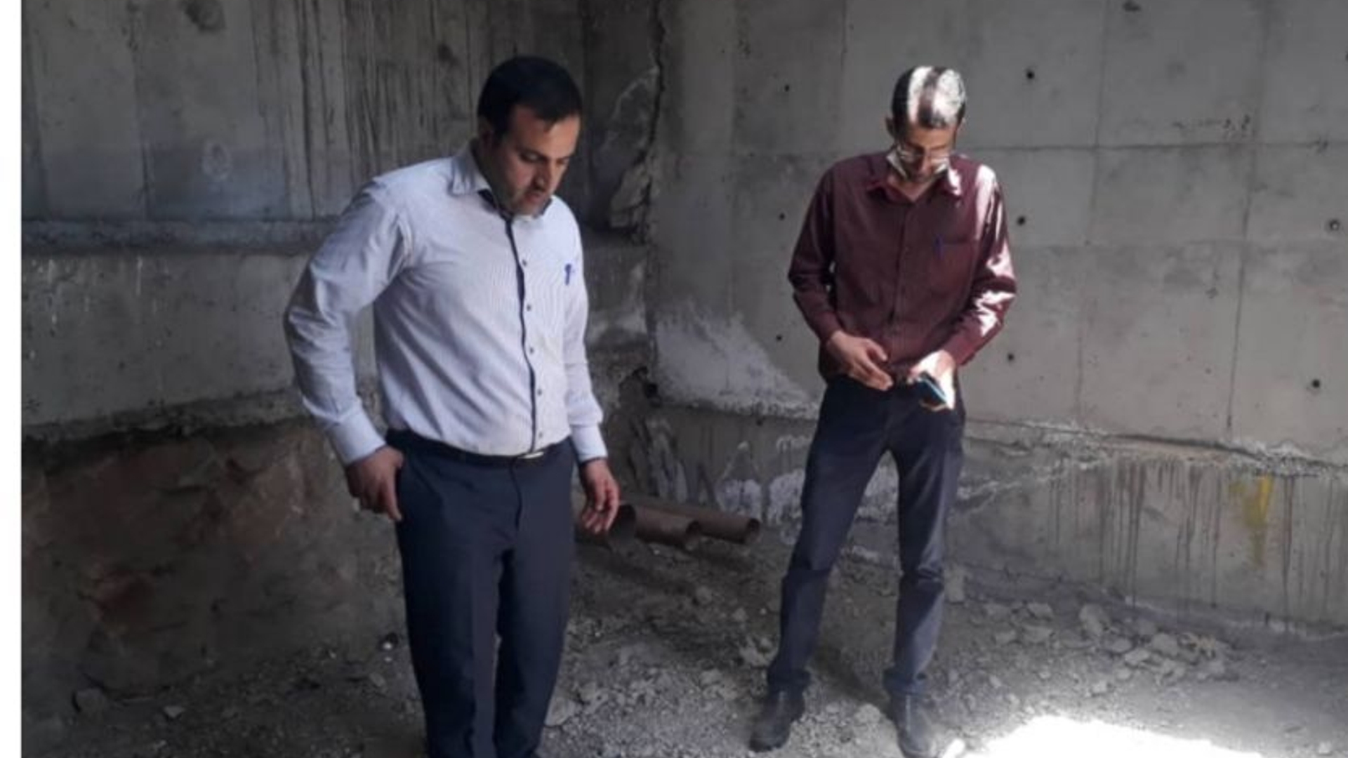 بازدید معاون عمرانی فرماندار از طرح آبرسانی کمرآب