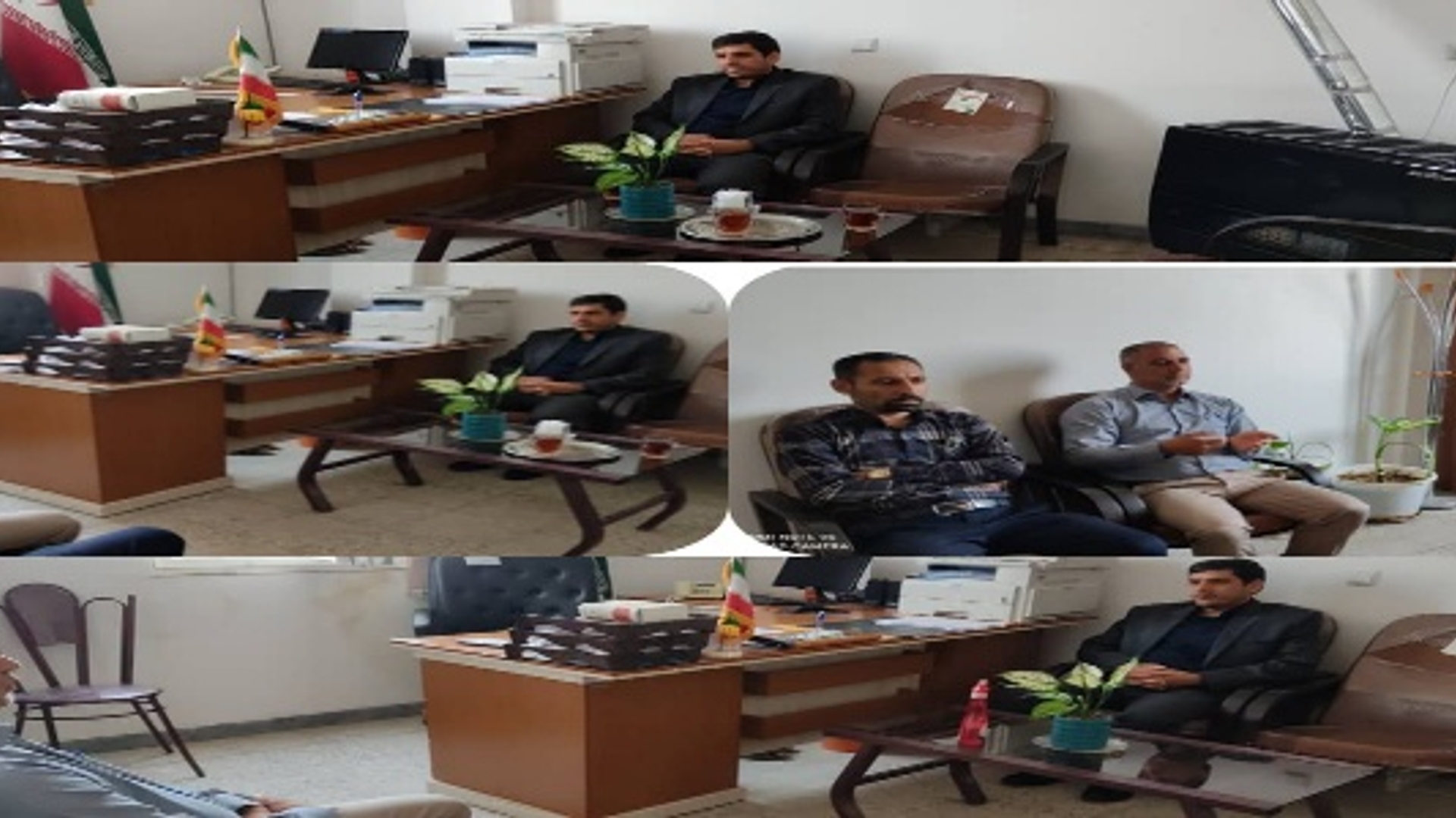 بازدید سرزده حسینی معاونت فرمانداری از اتاق اصناف شهرستان  و بررسی نحوه خدمات رسانی به مراجعین و انجام امور محوله