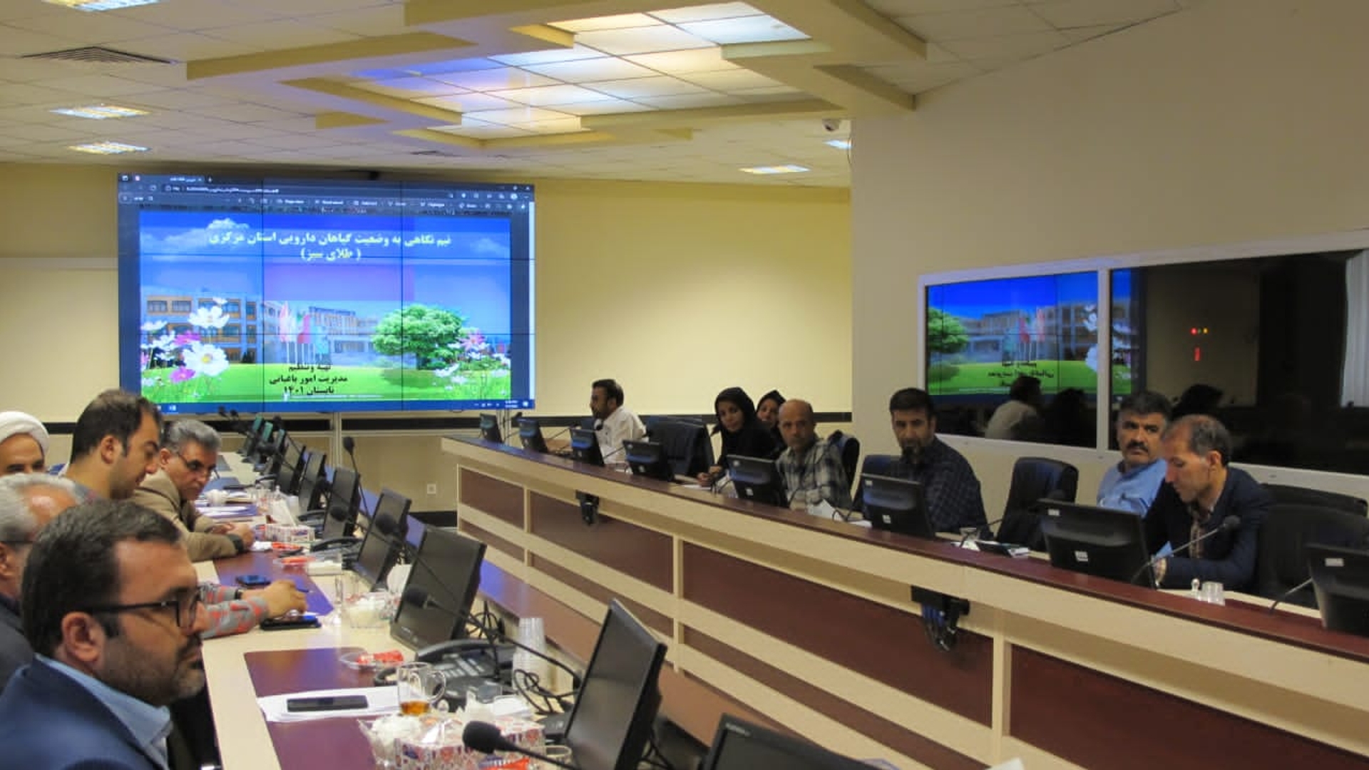 تشکیل کارگروه گیاهان دارویی ستاد راهبری وهدایت حرکتهای محرومیت زدایی استان مرکزی.