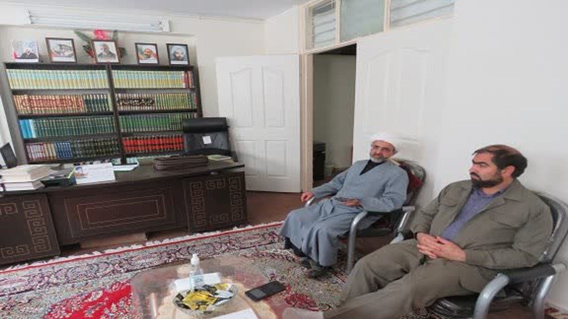 دیدار صمیمی فرماندار محترم شهرستان فراهان برادر آقازیارتی با امام جمعه فراهان حاج آقا یعقوبی